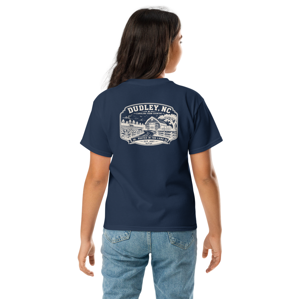 Dudley, NC - Farm Country - Youth Classic Tee
