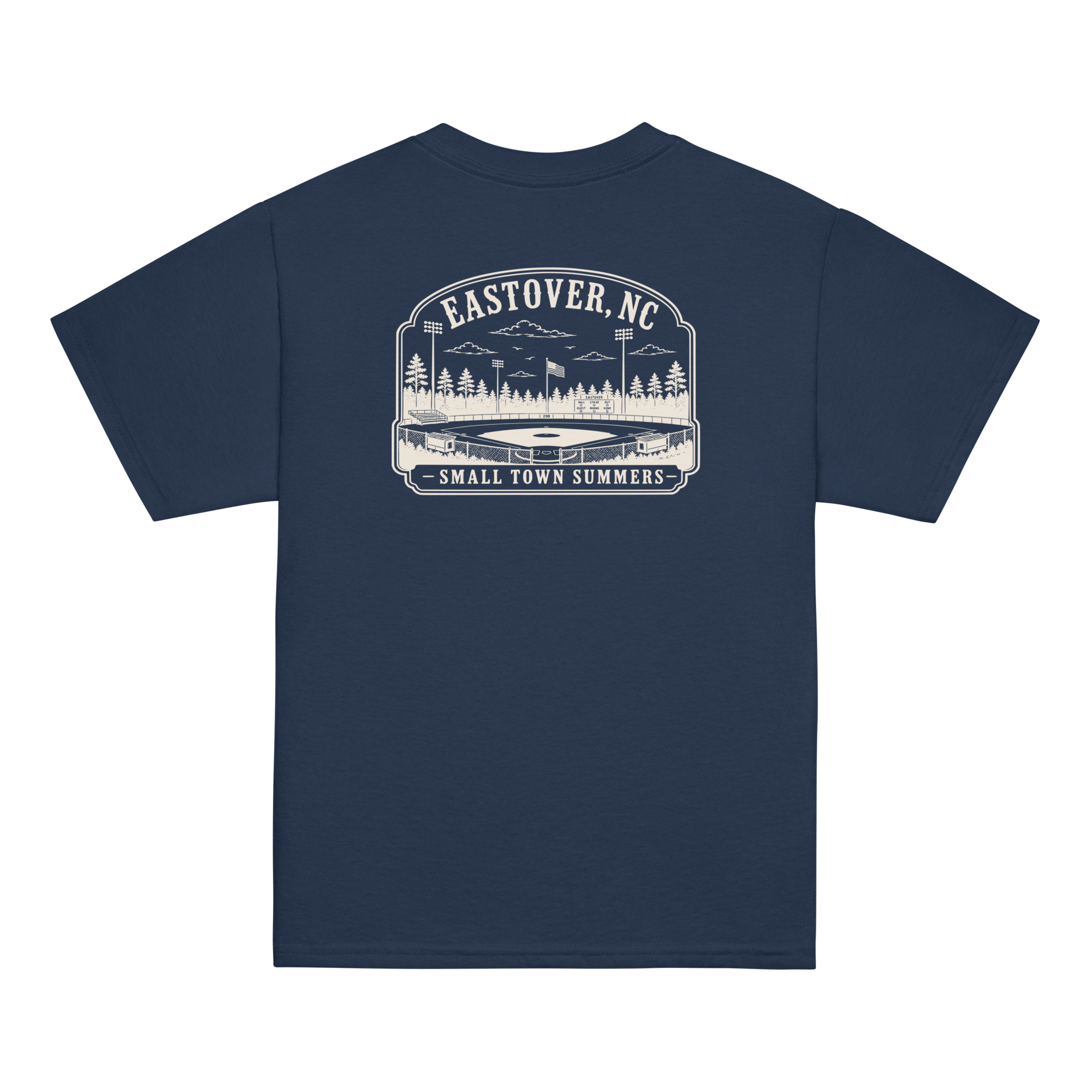 Eastover, NC - Summer at the Ballpark - Youth Classic Tee