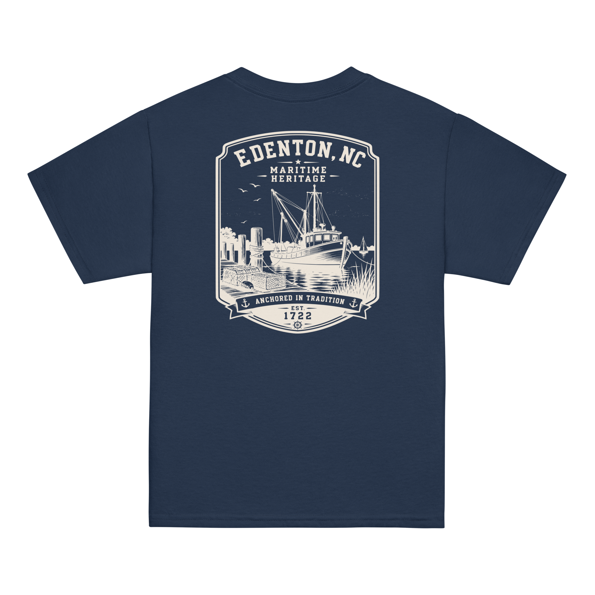 Edenton, NC - Maritime Heritage - Youth Classic Tee