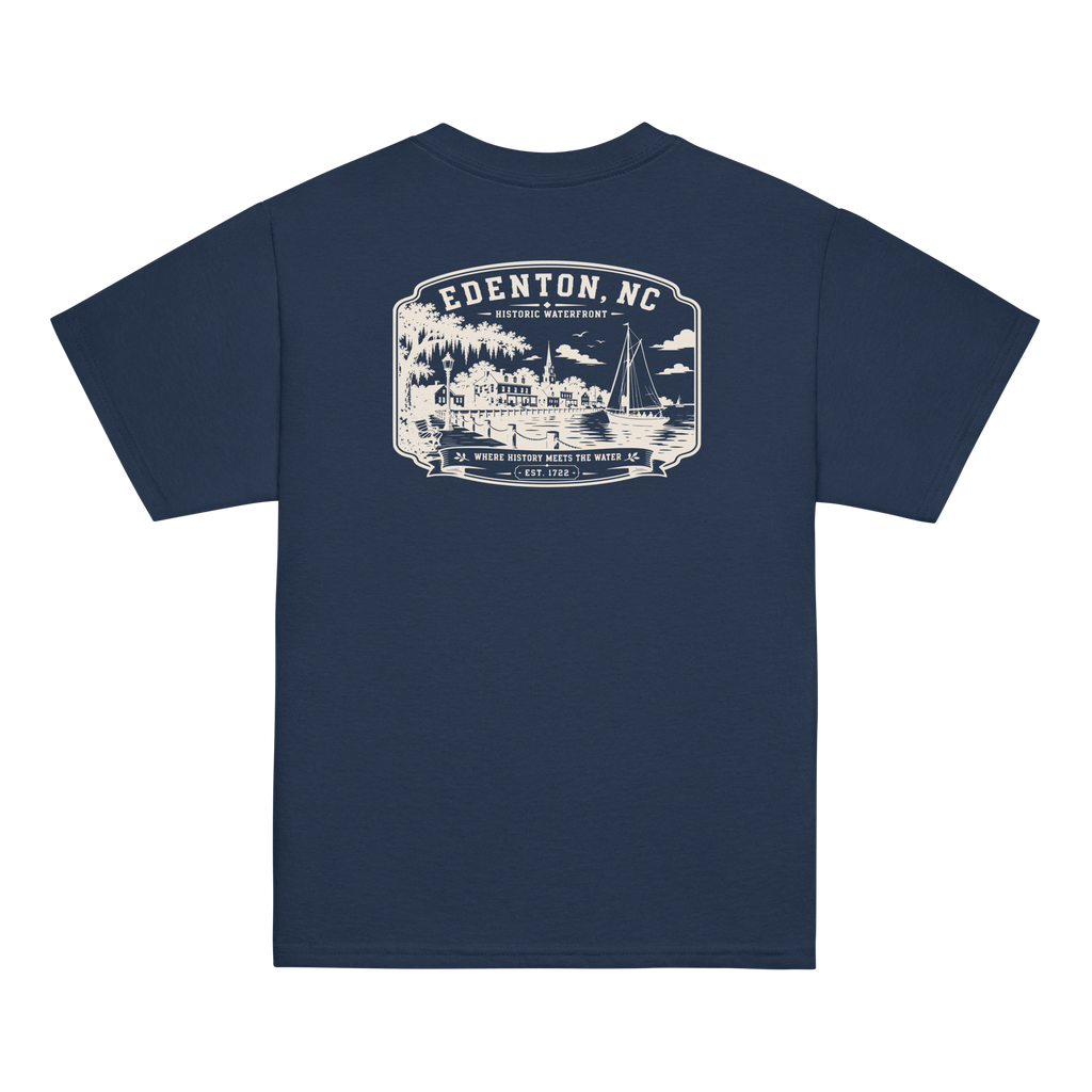 Edenton, NC - Historic Waterfront - Youth Classic Tee