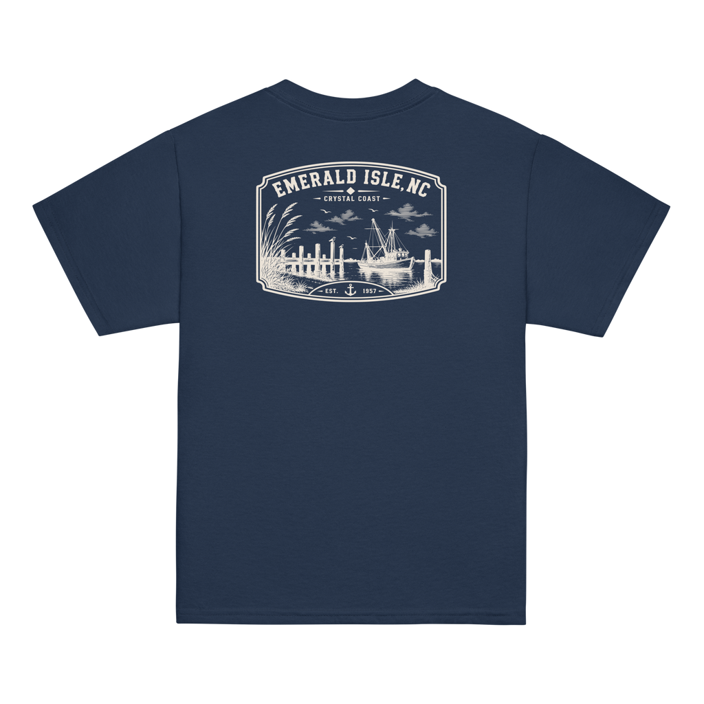 Emerald Isle, NC - The Crystal Coast - Youth Classic Tee