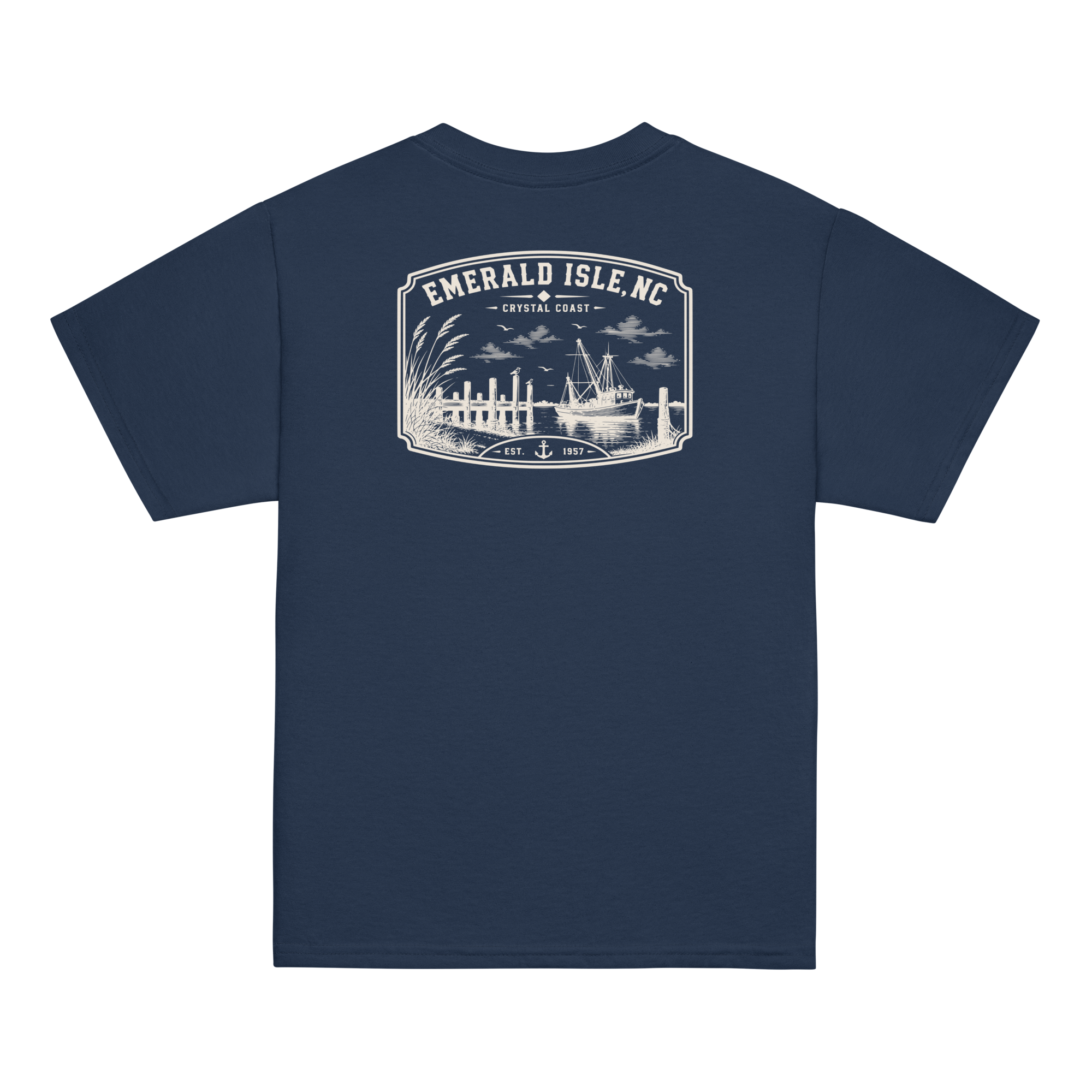 Emerald Isle, NC - The Crystal Coast - Youth Classic Tee