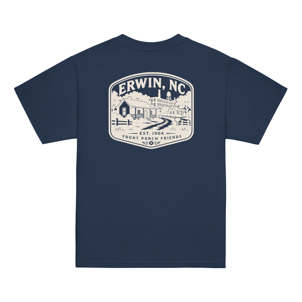 Erwin, NC - Mill Town - Youth Classic Tee