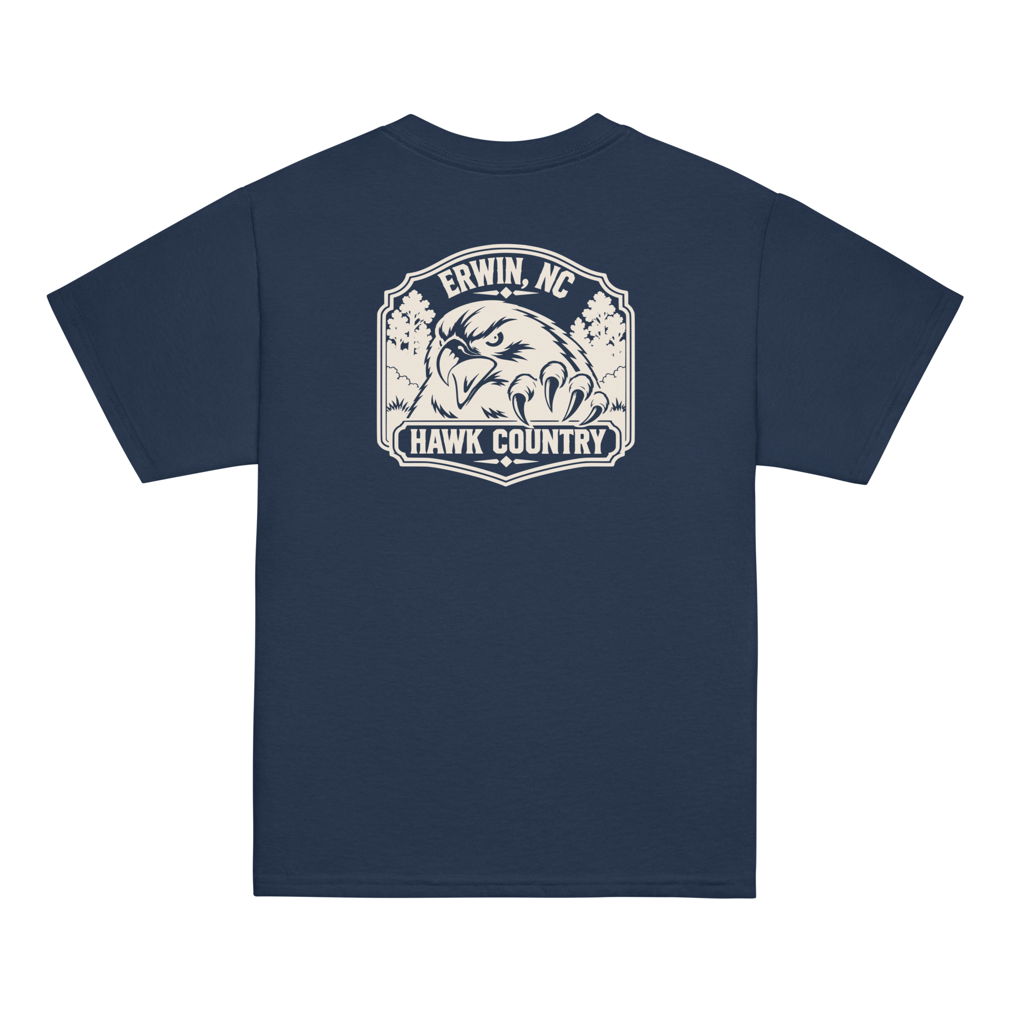 Erwin, NC - Hawk Country - Youth Classic Tee