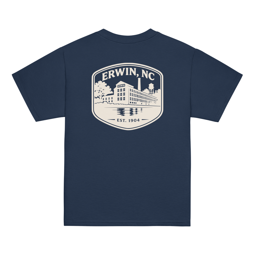 Erwin, NC - Erwin Mills - Youth Classic Tee