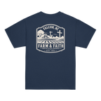 Falcon, NC - Farm & Faith - Youth Classic Tee