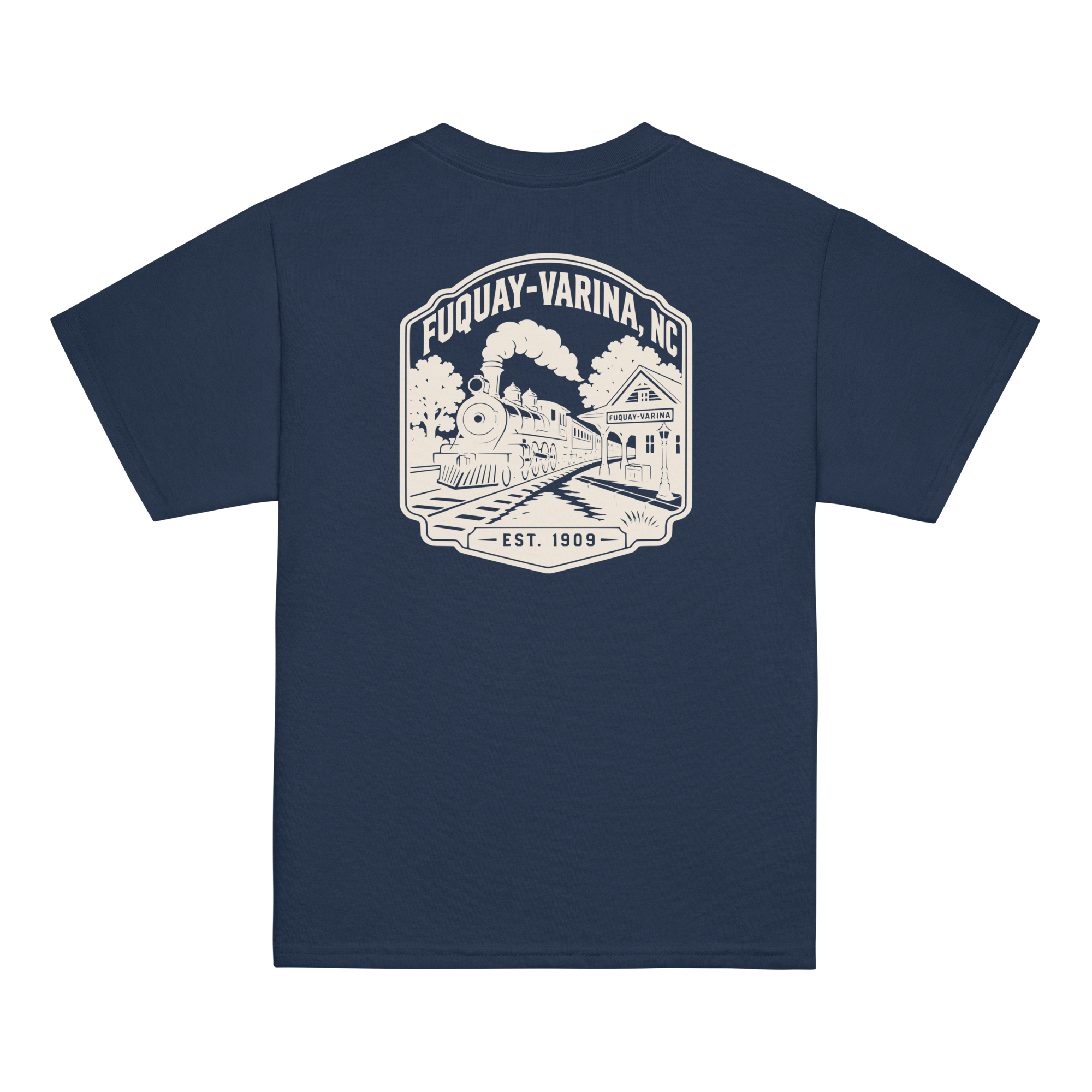 Fuquay Varina, NC - Railroad Town - Youth Classic Tee