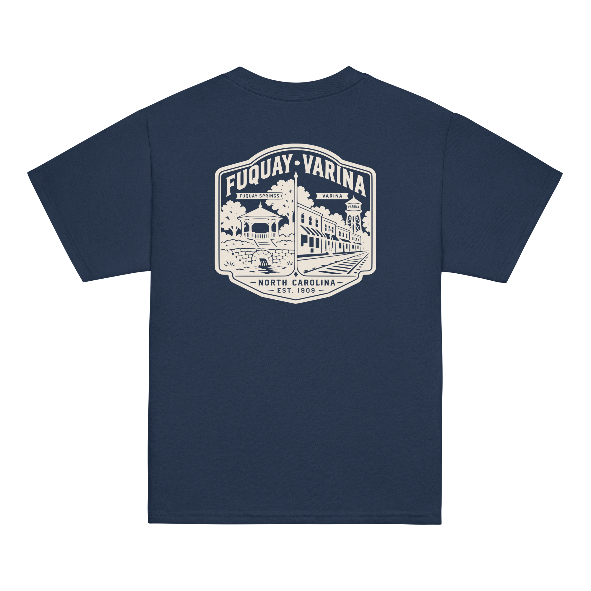 Fuquay Varina, NC - Two Towns Became One Home - Youth Classic Tee