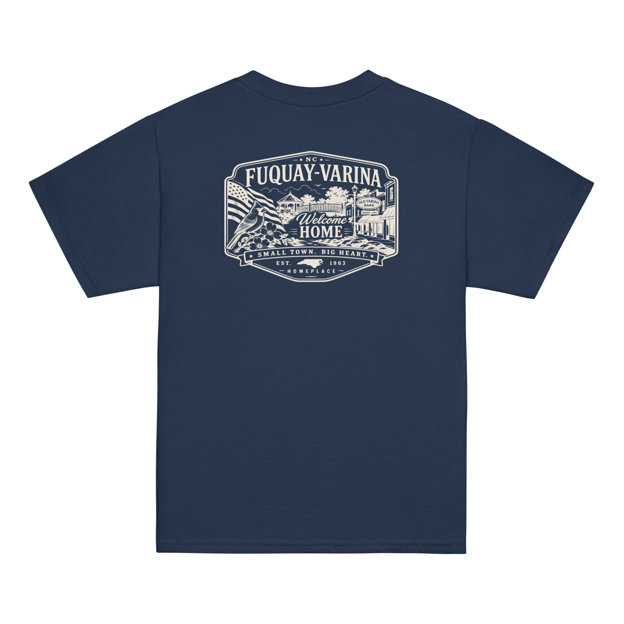 Fuquay Varina, NC - Welcome Home - Youth Classic Tee