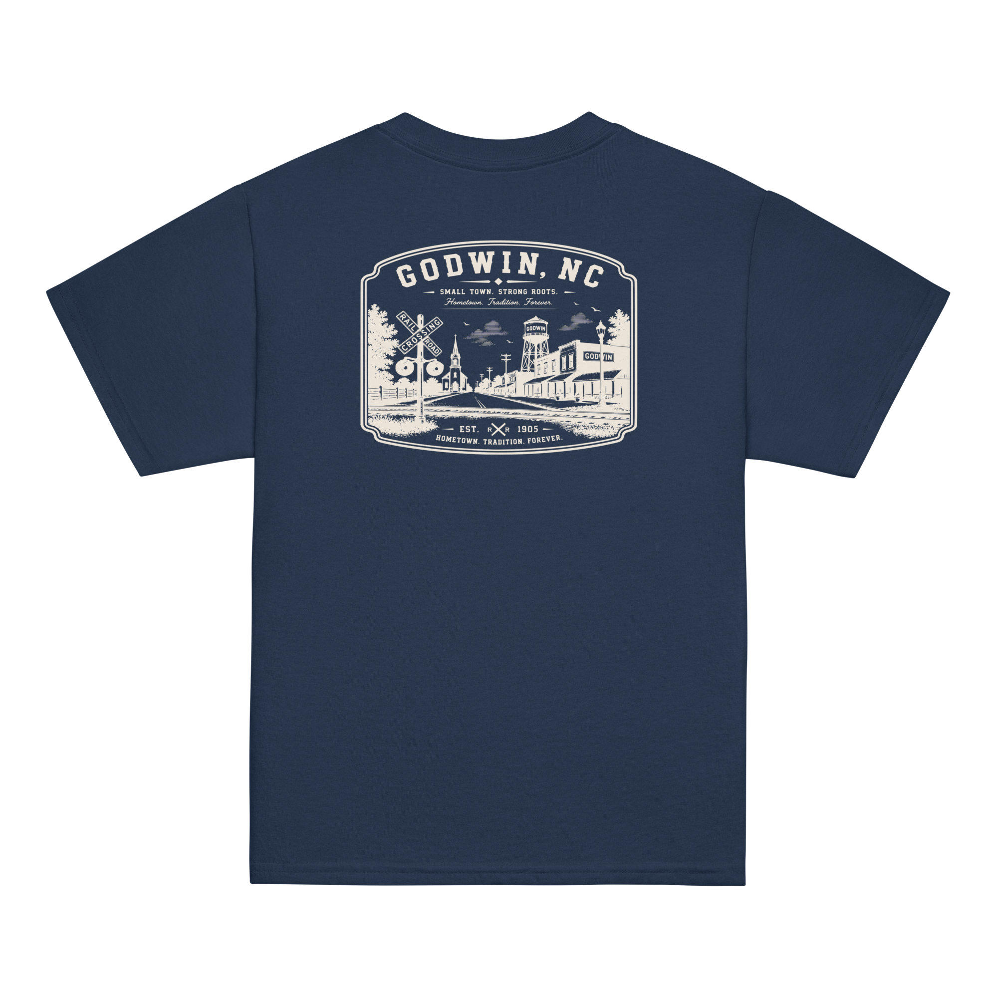 Godwin, NC - Small Town Roots - Youth Classic Tee