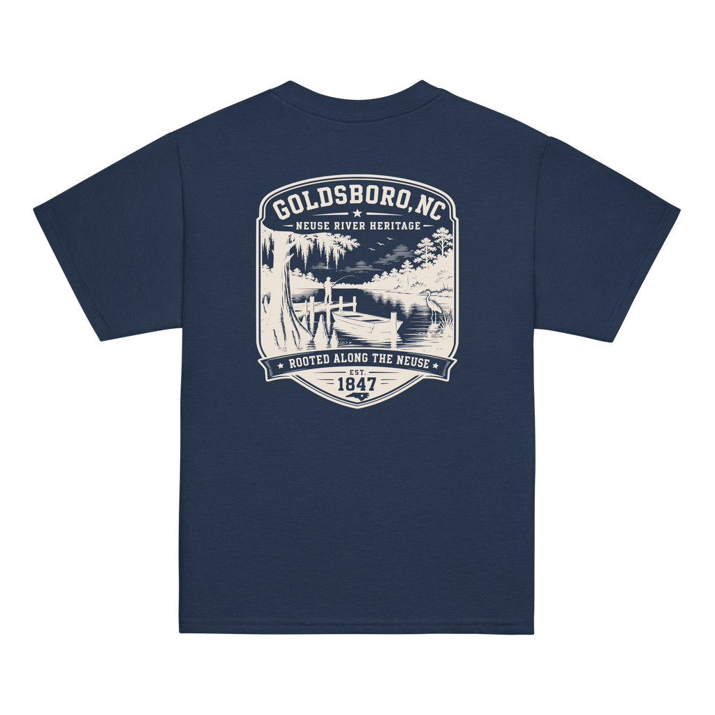 Goldsboro, NC - Rooted Along The Neuse - Youth Classic Tee