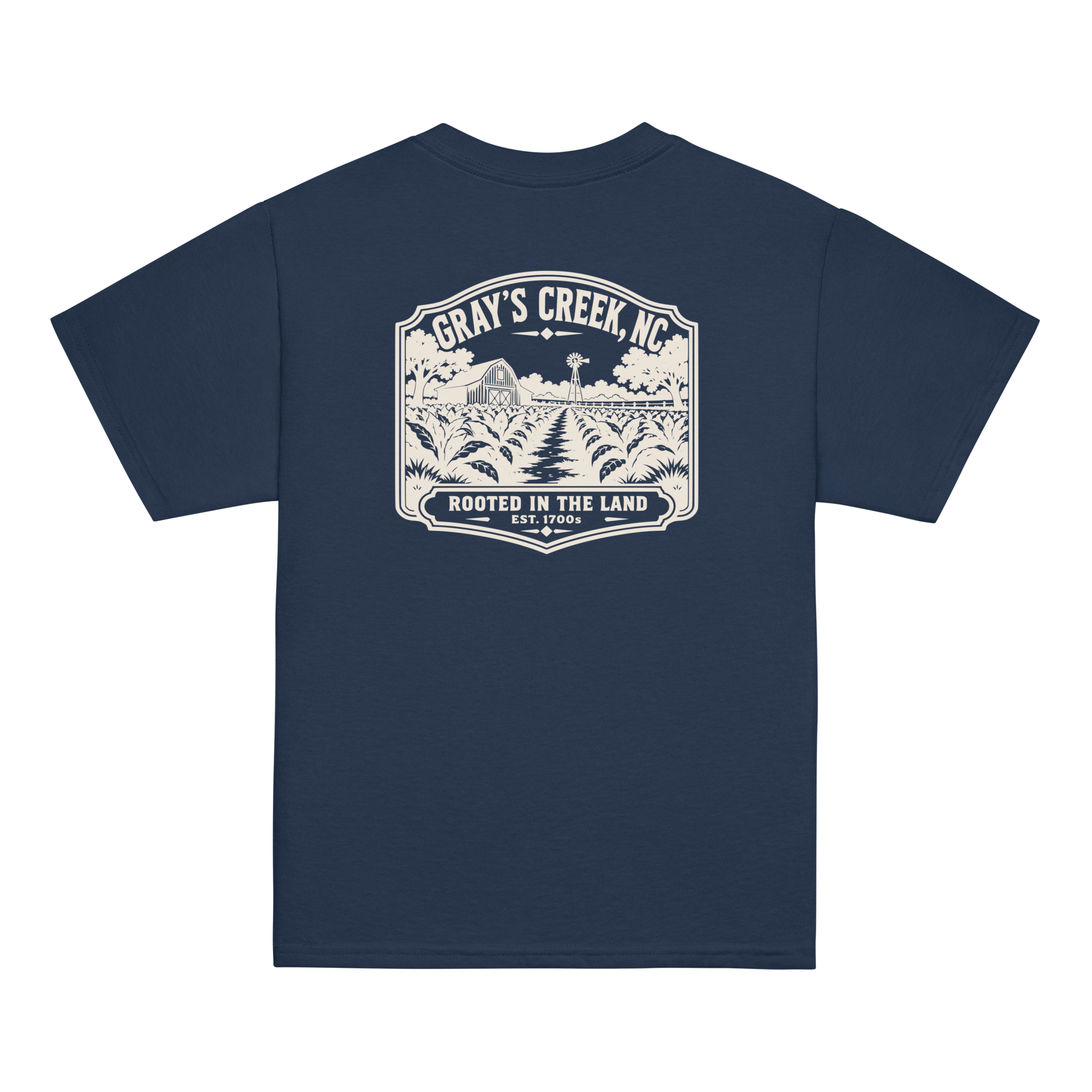 Grays Creek, NC - Rooted - Youth Classic Tee