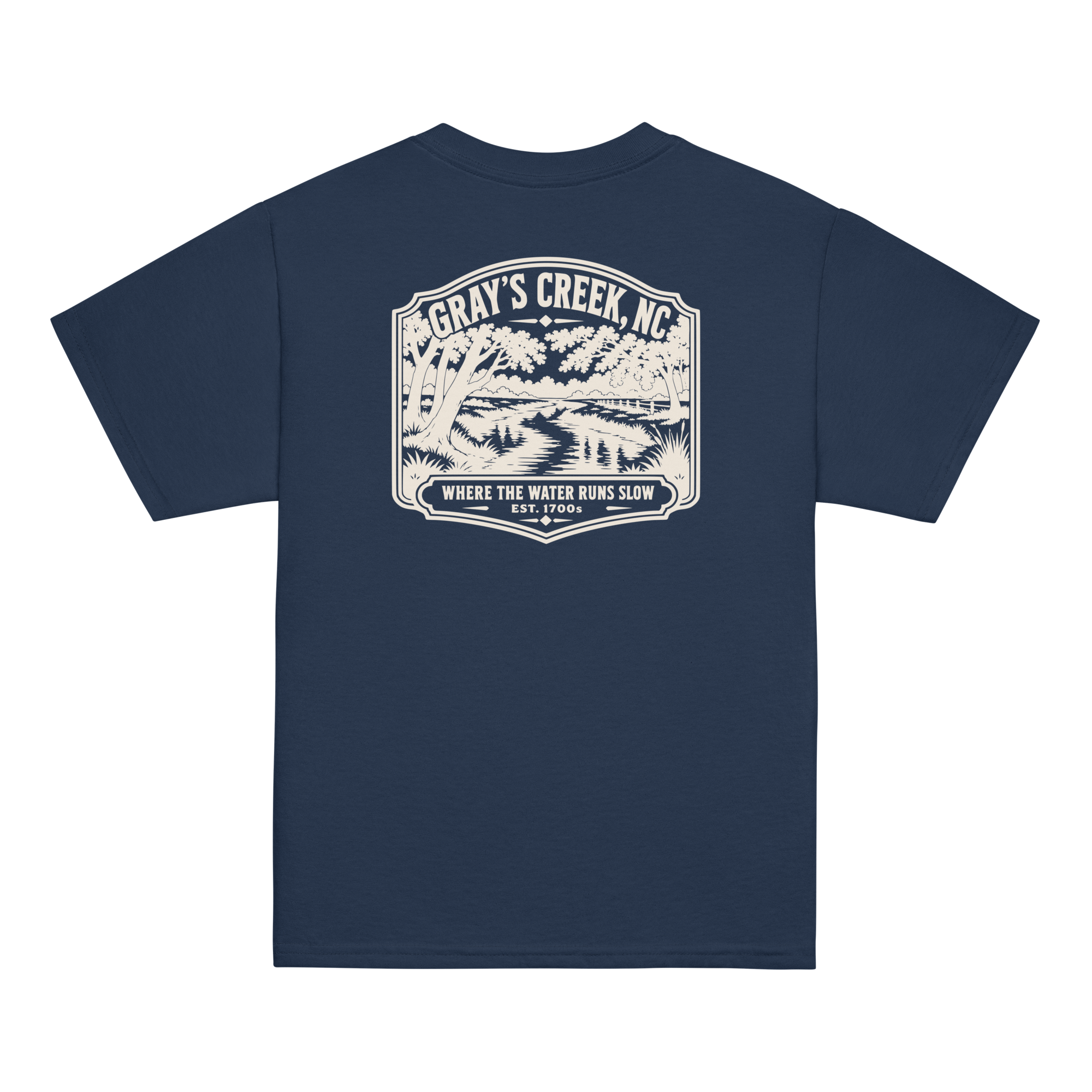 Grays Creek, NC - The Creek - Youth Classic Tee