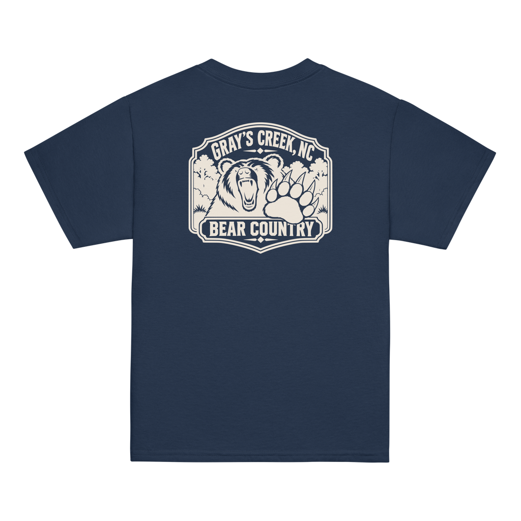 Grays Creek, NC - Bear Country - Youth Classic Tee