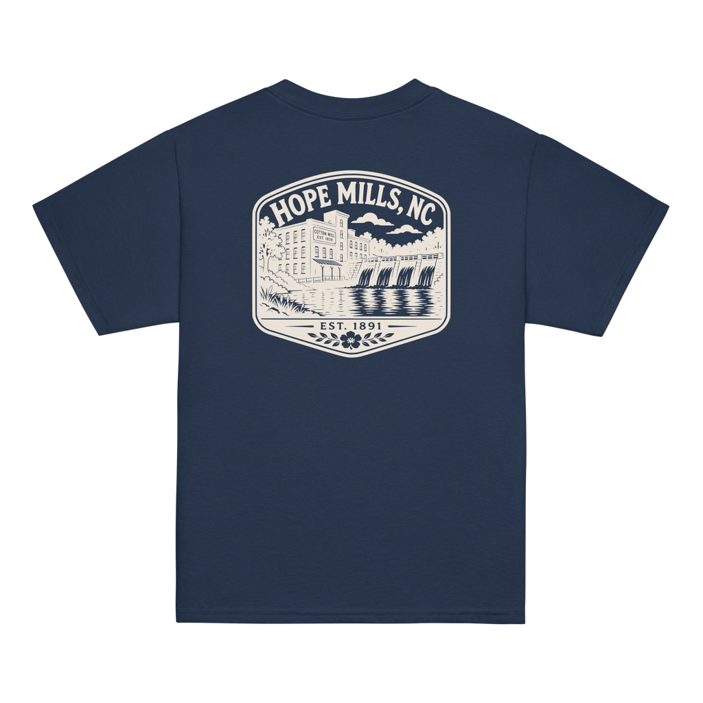 Hope Mills, NC - The Old Mill - Youth Classic Tee