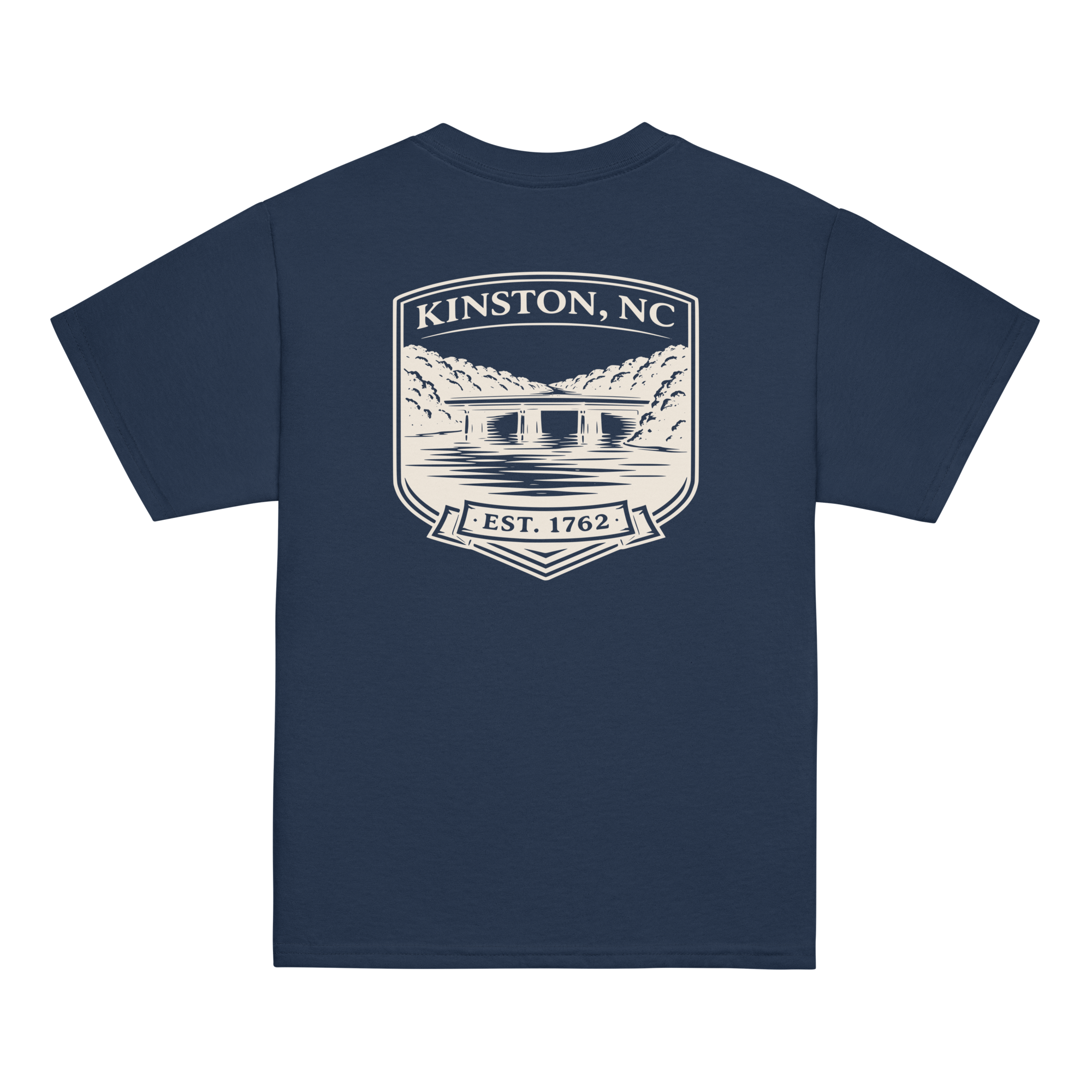 Kinston, NC - Neuse River Bridge - Youth Classic Tee