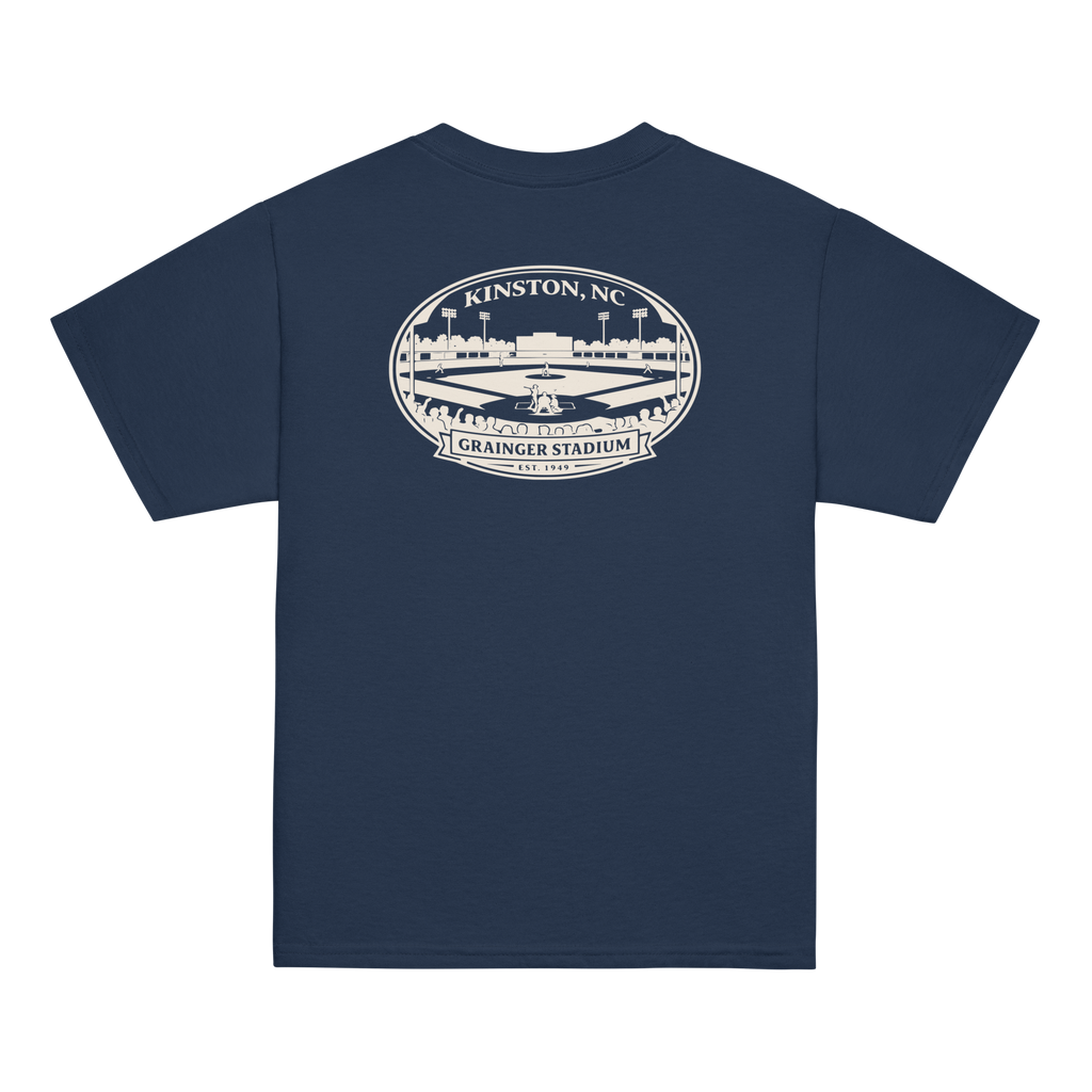 Kinston, NC - Grainger Stadium - Youth Classic Tee