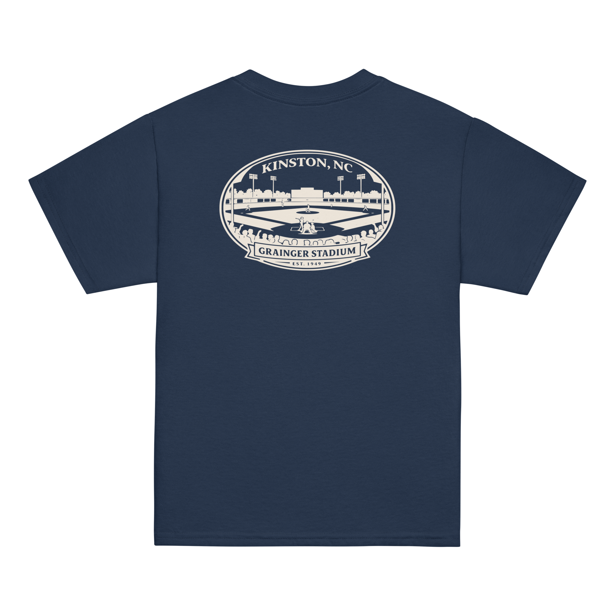 Kinston, NC - Grainger Stadium - Youth Classic Tee