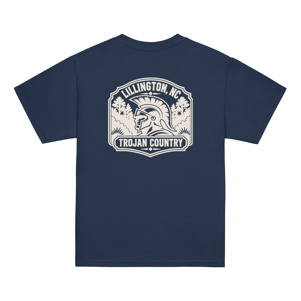 Lillington, NC - Trojan Country - Youth Classic Tee