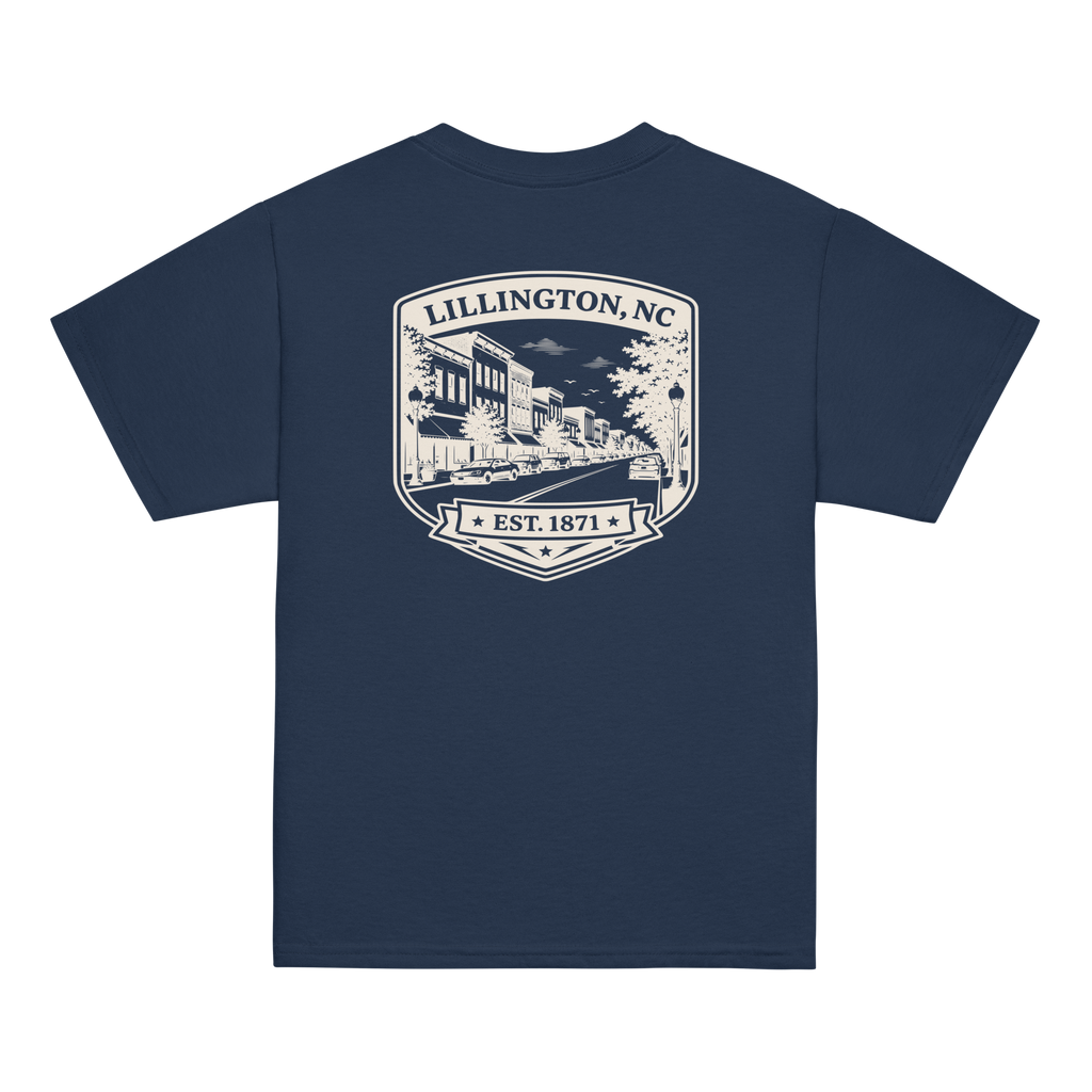 Lillington, NC - Downtown - Youth Classic Tee