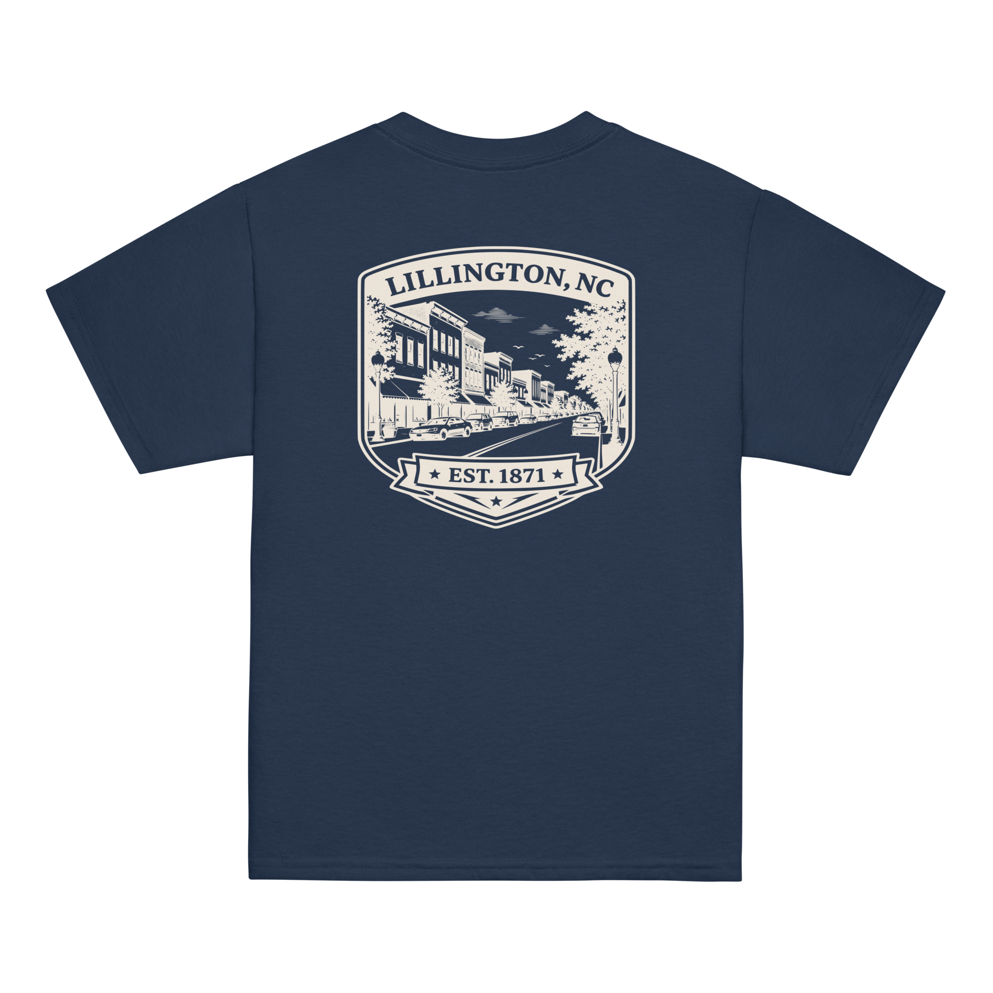 Lillington, NC - Downtown - Youth Classic Tee