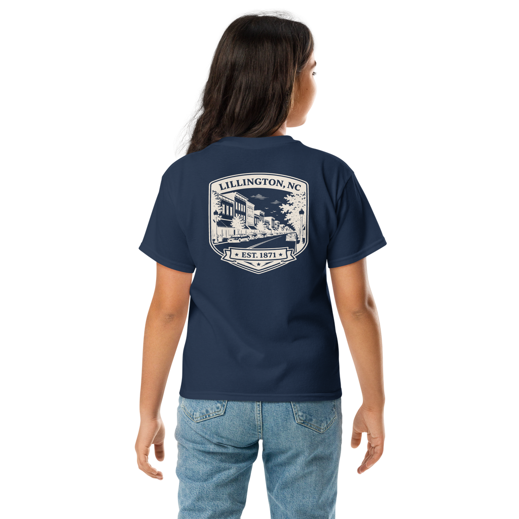 Lillington, NC - Downtown - Youth Classic Tee
