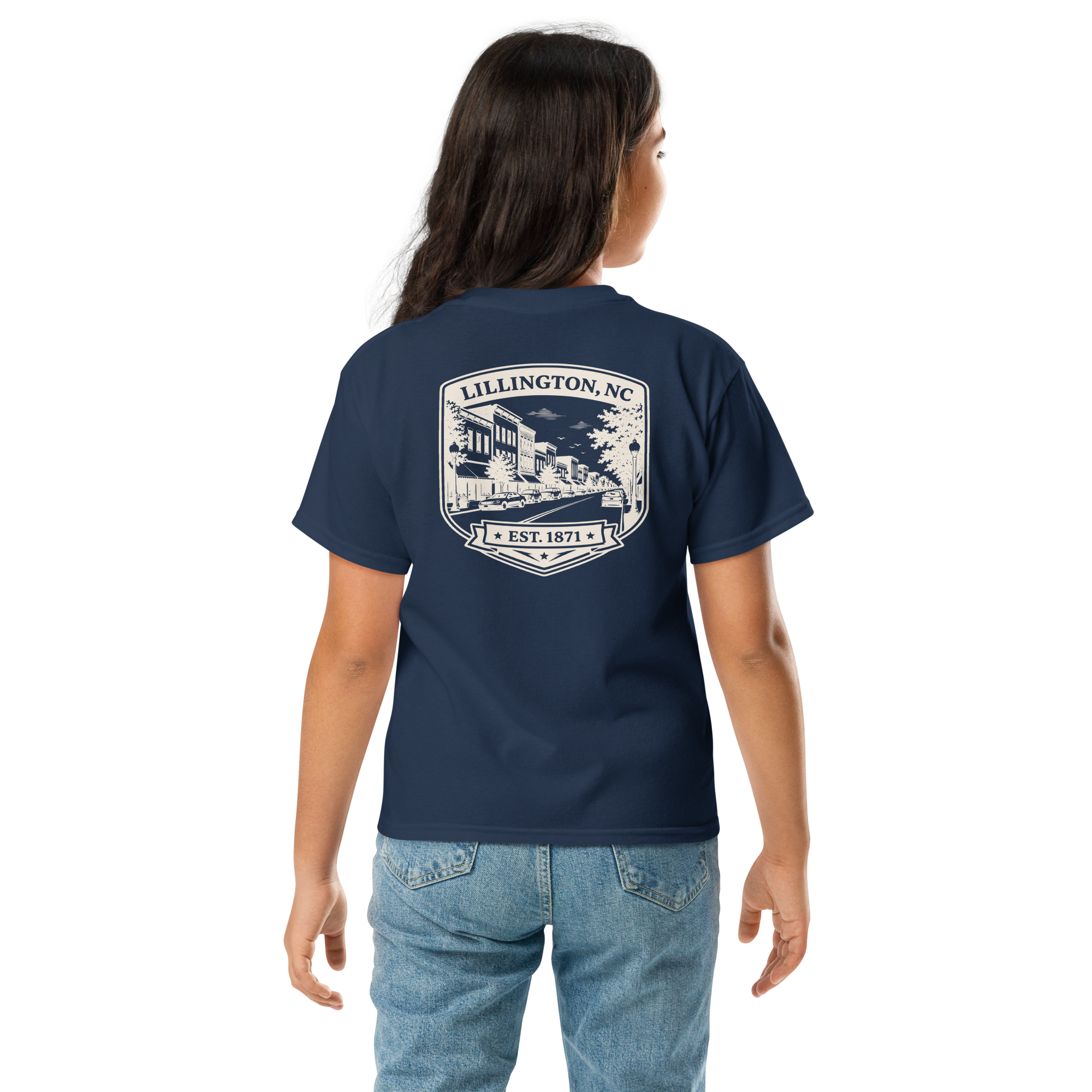 Lillington, NC - Downtown - Youth Classic Tee