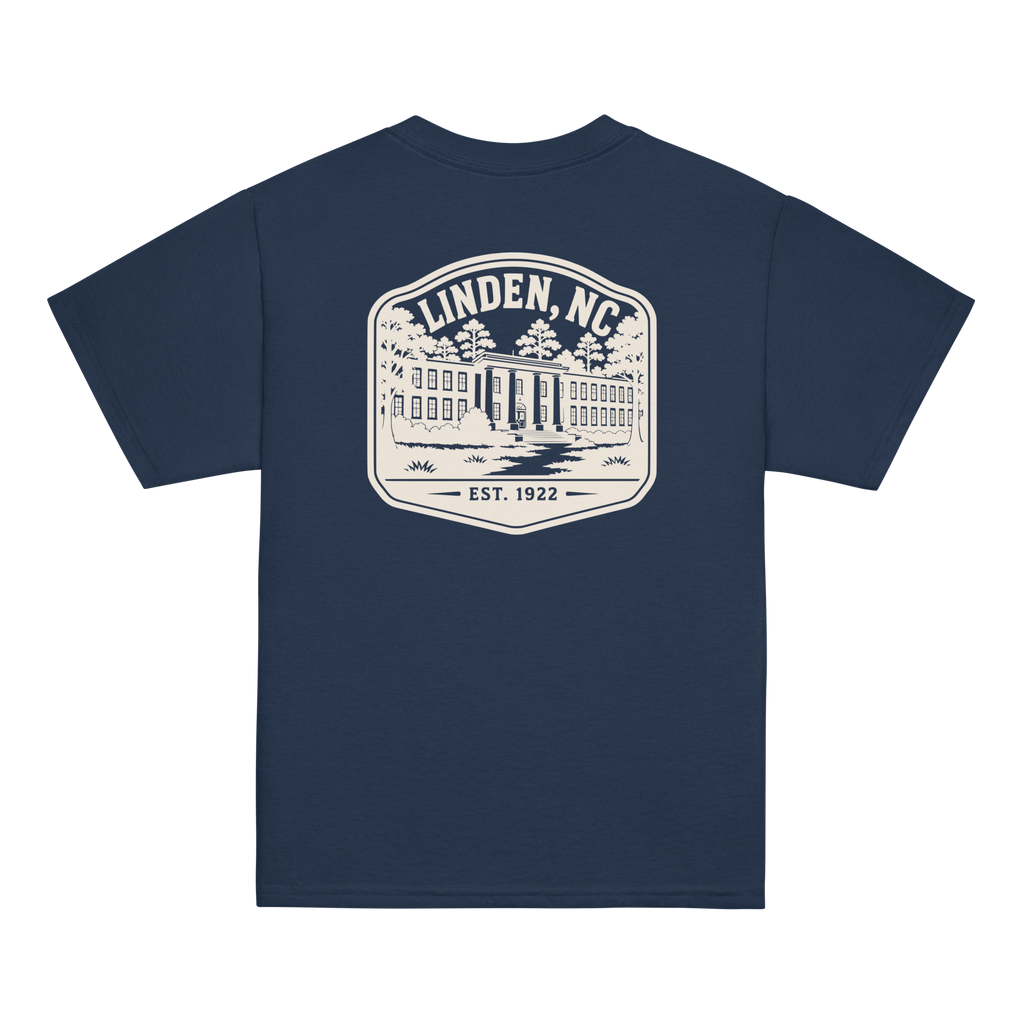 Linden, NC - Old Linden School - Youth Classic Tee