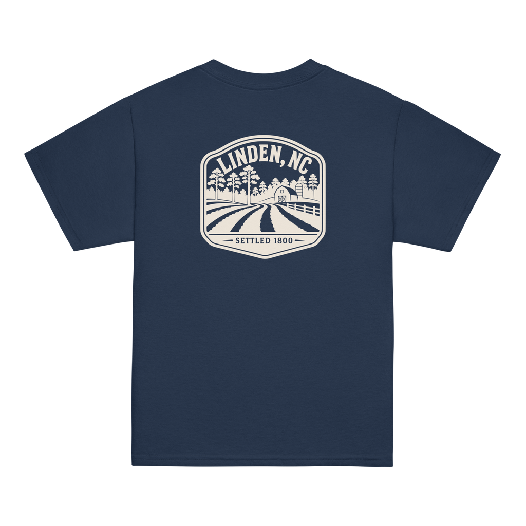 Linden, NC - Farm Life - Youth Classic Tee