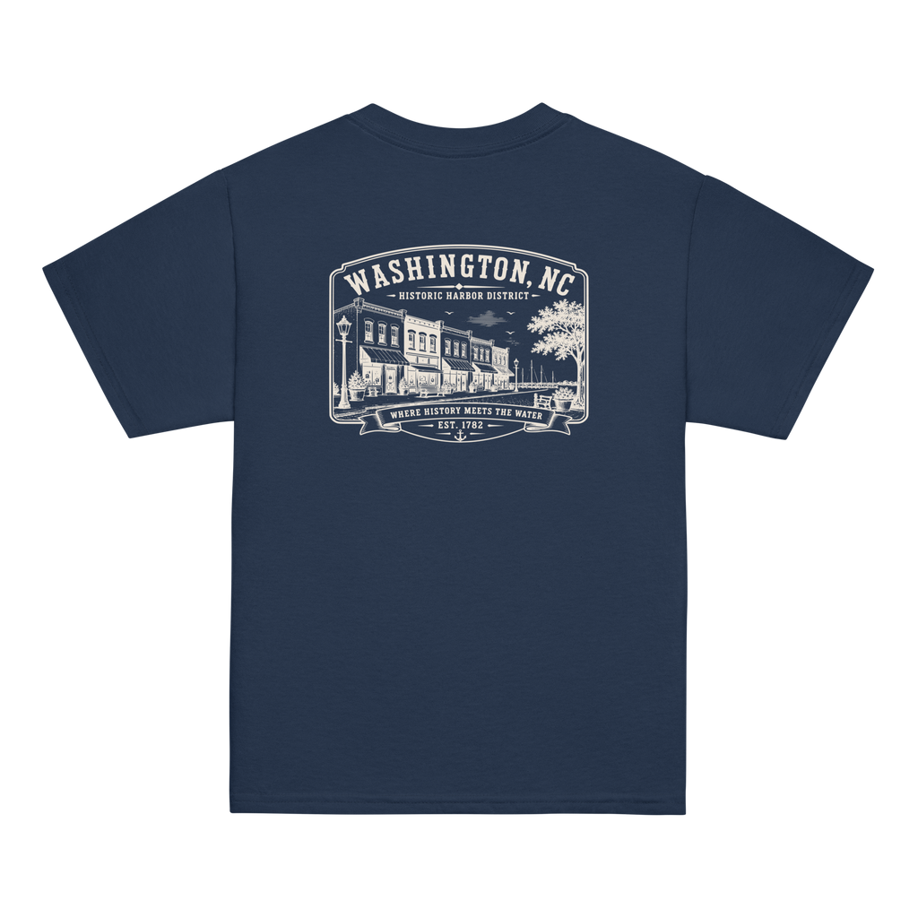 Little Washington, NC - Downtown - Youth Classic Tee
