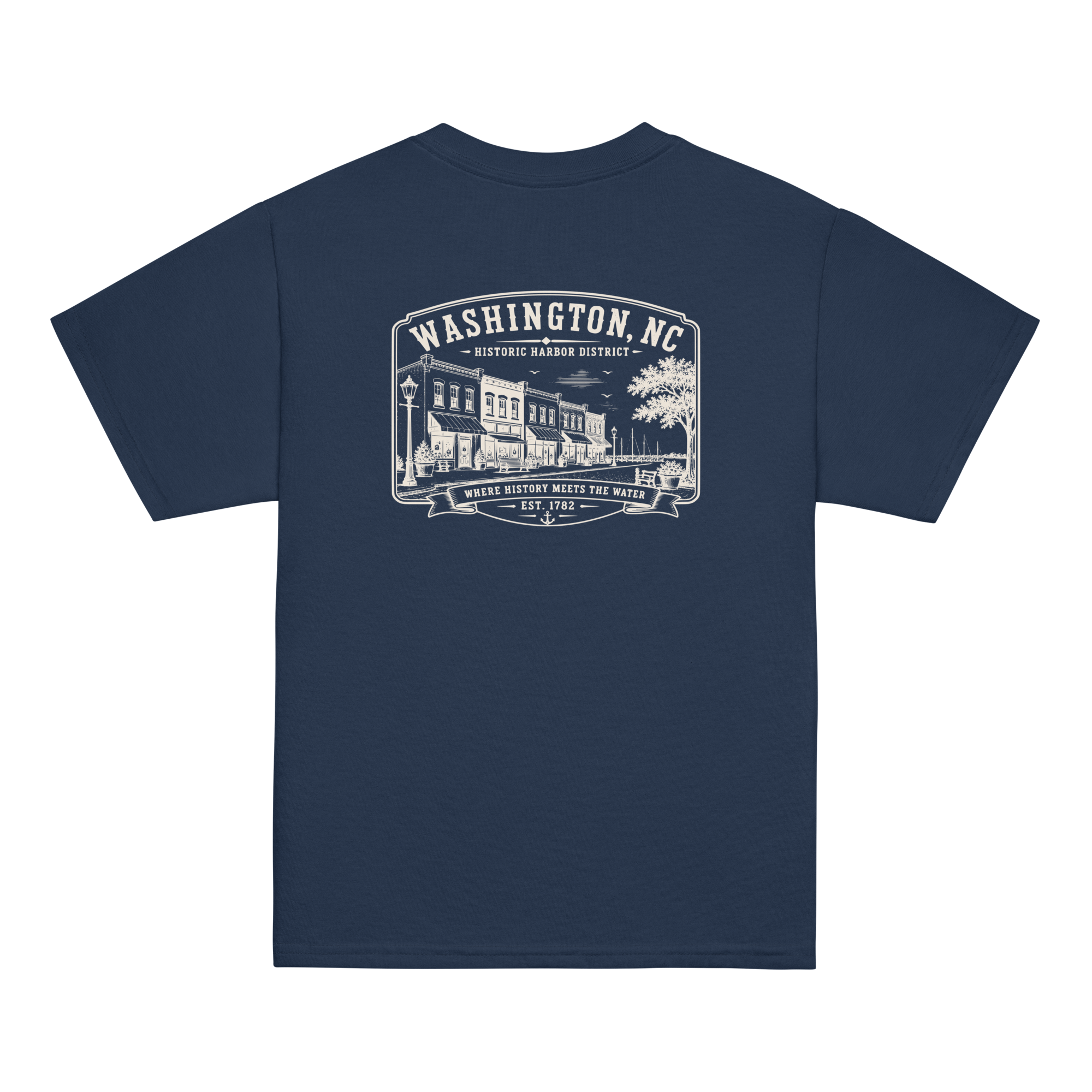 Little Washington, NC - Downtown - Youth Classic Tee