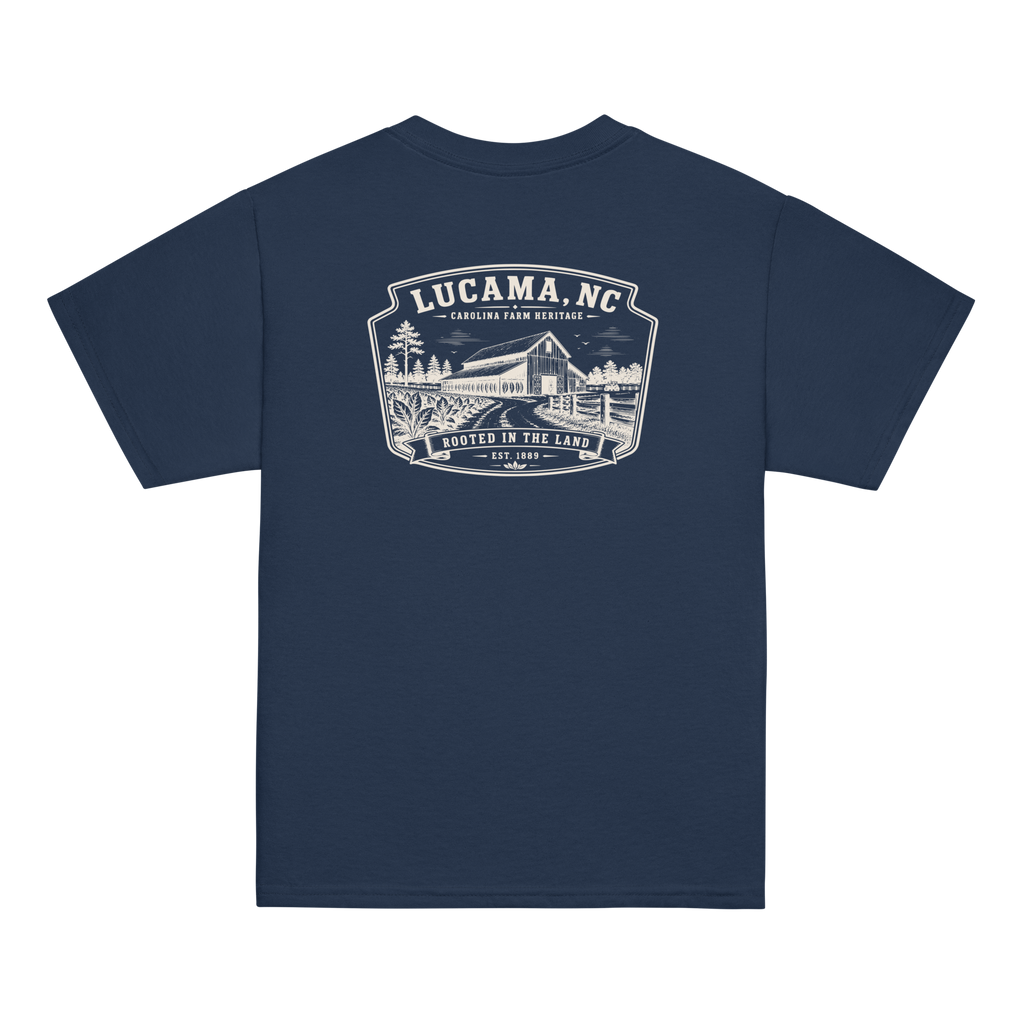 Lucama, NC - Rooted In The Land - Youth Classic Tee