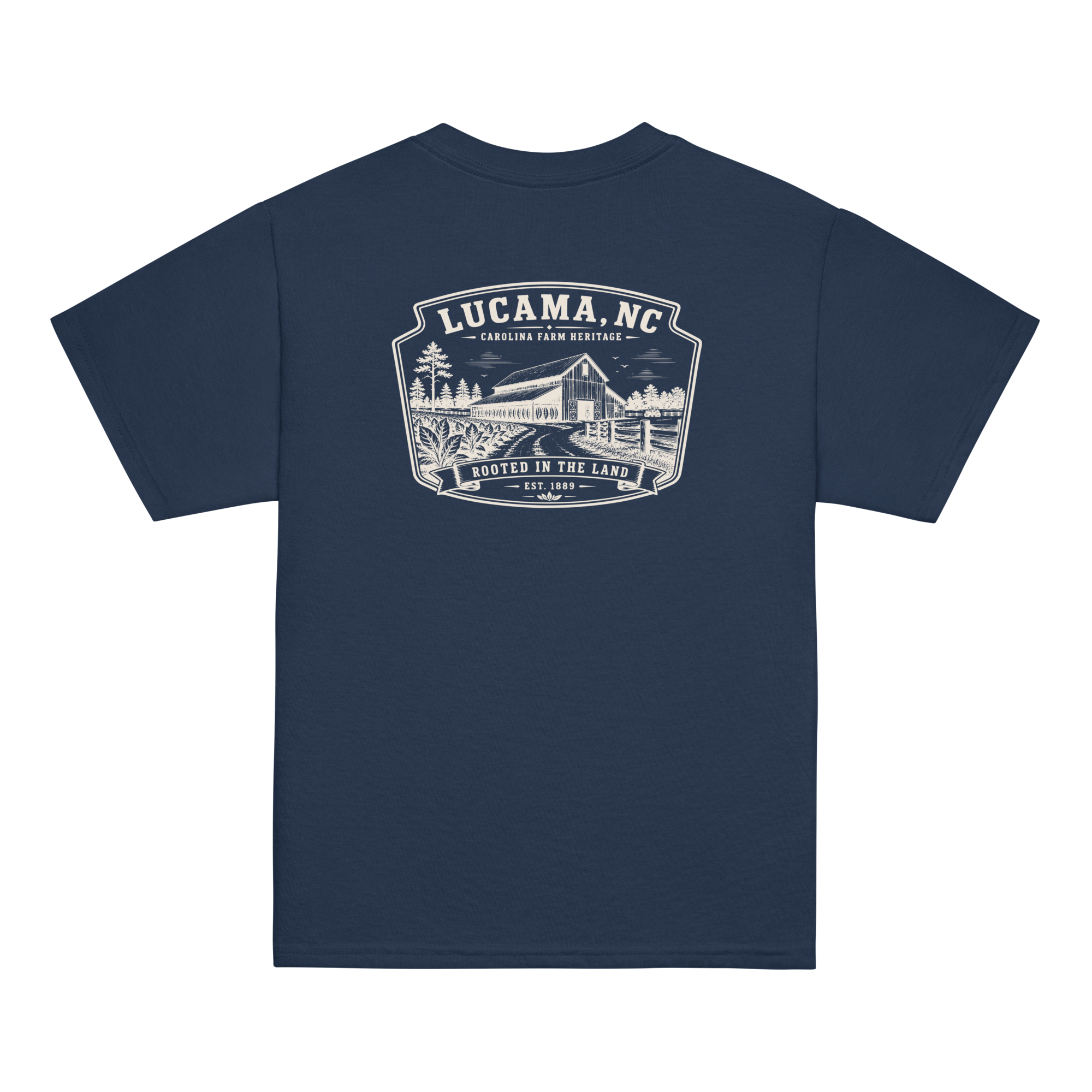 Lucama, NC - Rooted In The Land - Youth Classic Tee