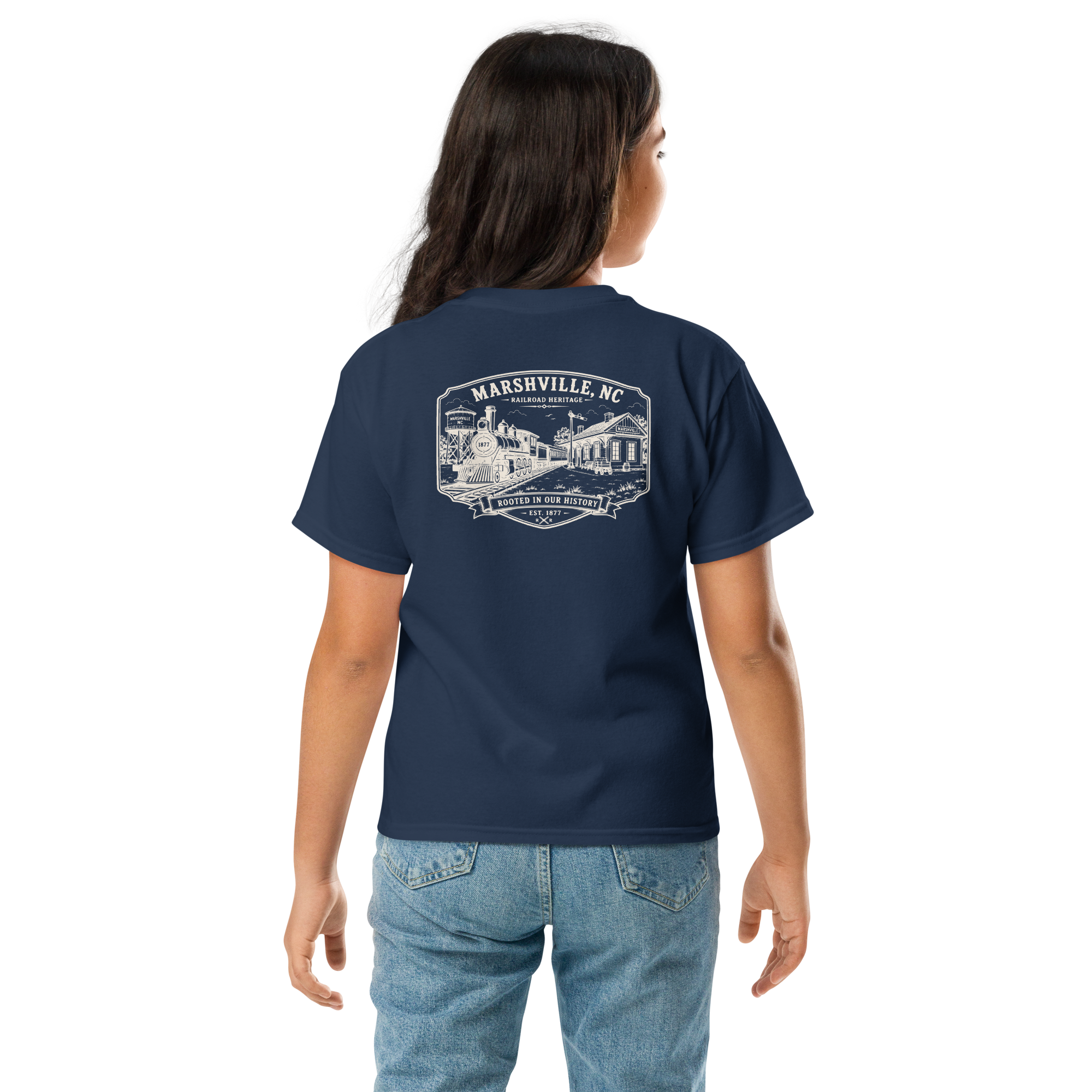 Marshville, NC - Railroad Heritage - Youth Classic Tee