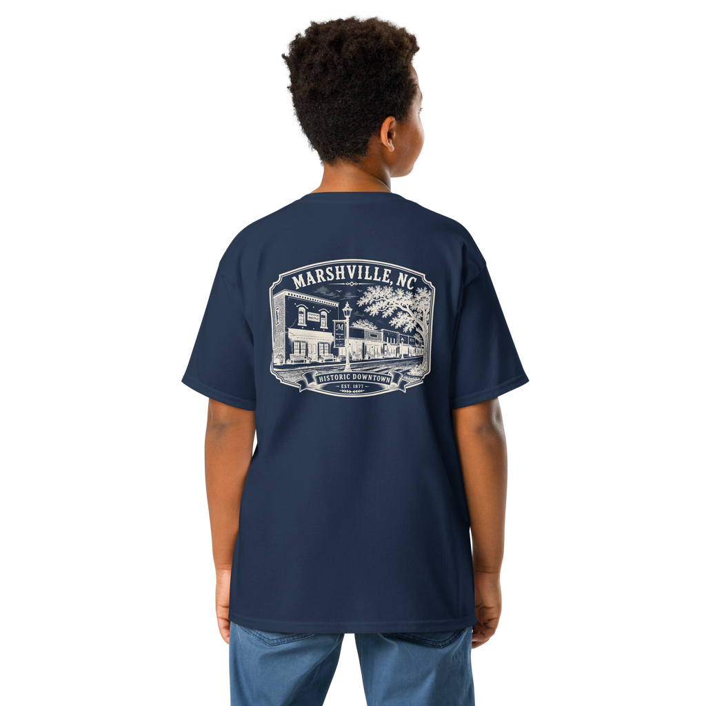 Marshville, NC - Historic Downtown - Youth Classic Tee