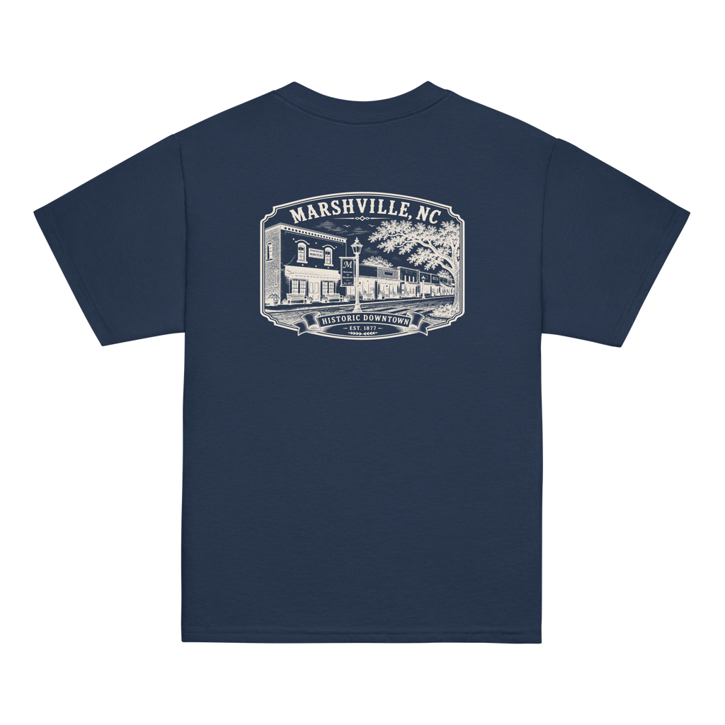Marshville, NC - Historic Downtown - Youth Classic Tee