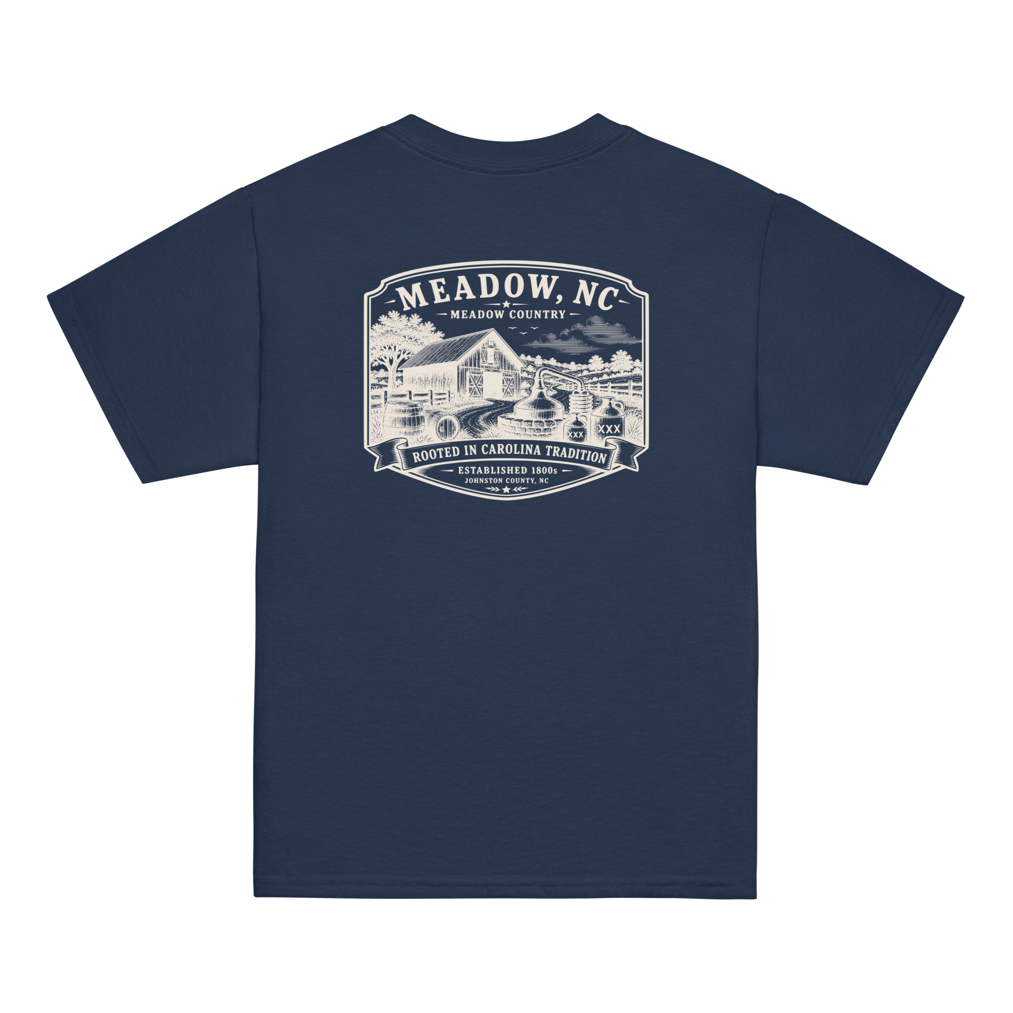 Meadow, NC - Carolina Tradition - Youth Classic Tee