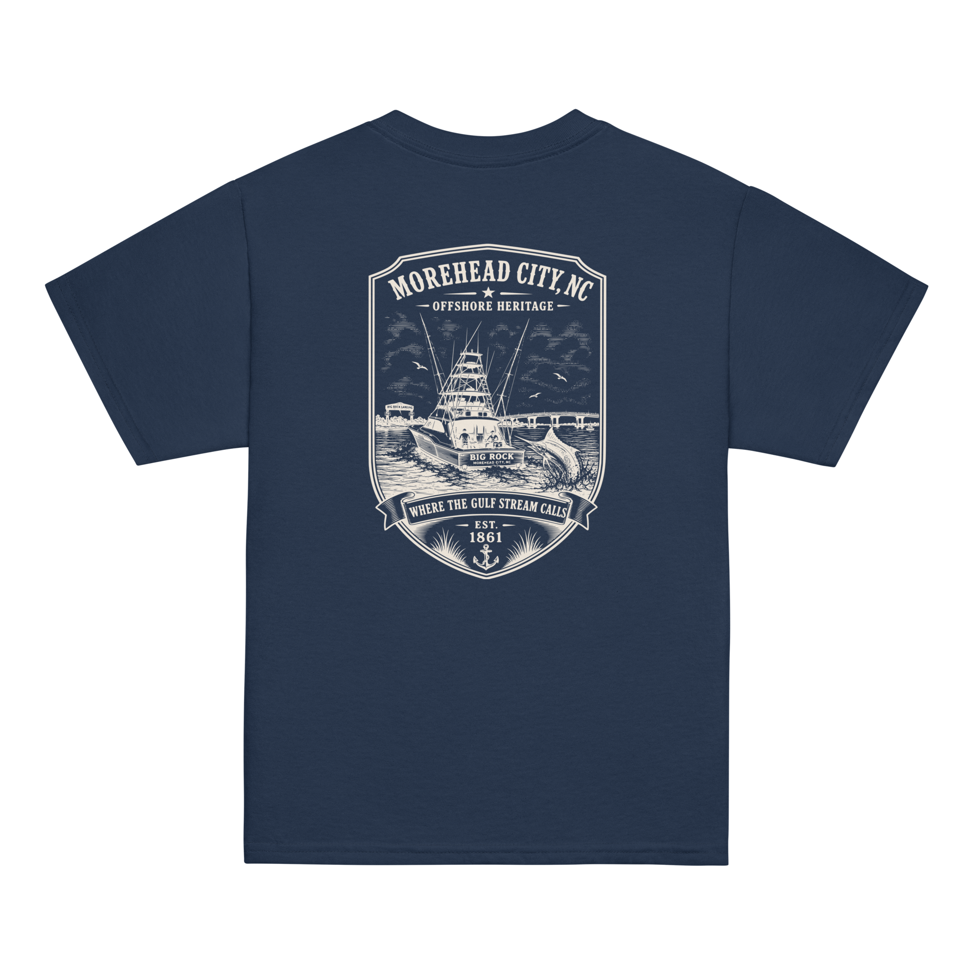 Morehead City, NC - Big Rock - Youth Classic Tee