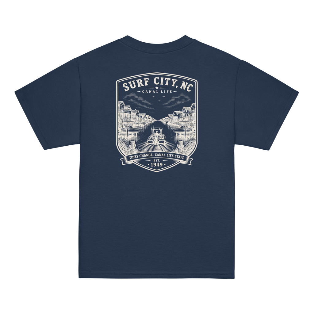 Surf City, NC - Canal Life - Youth Classic Tee