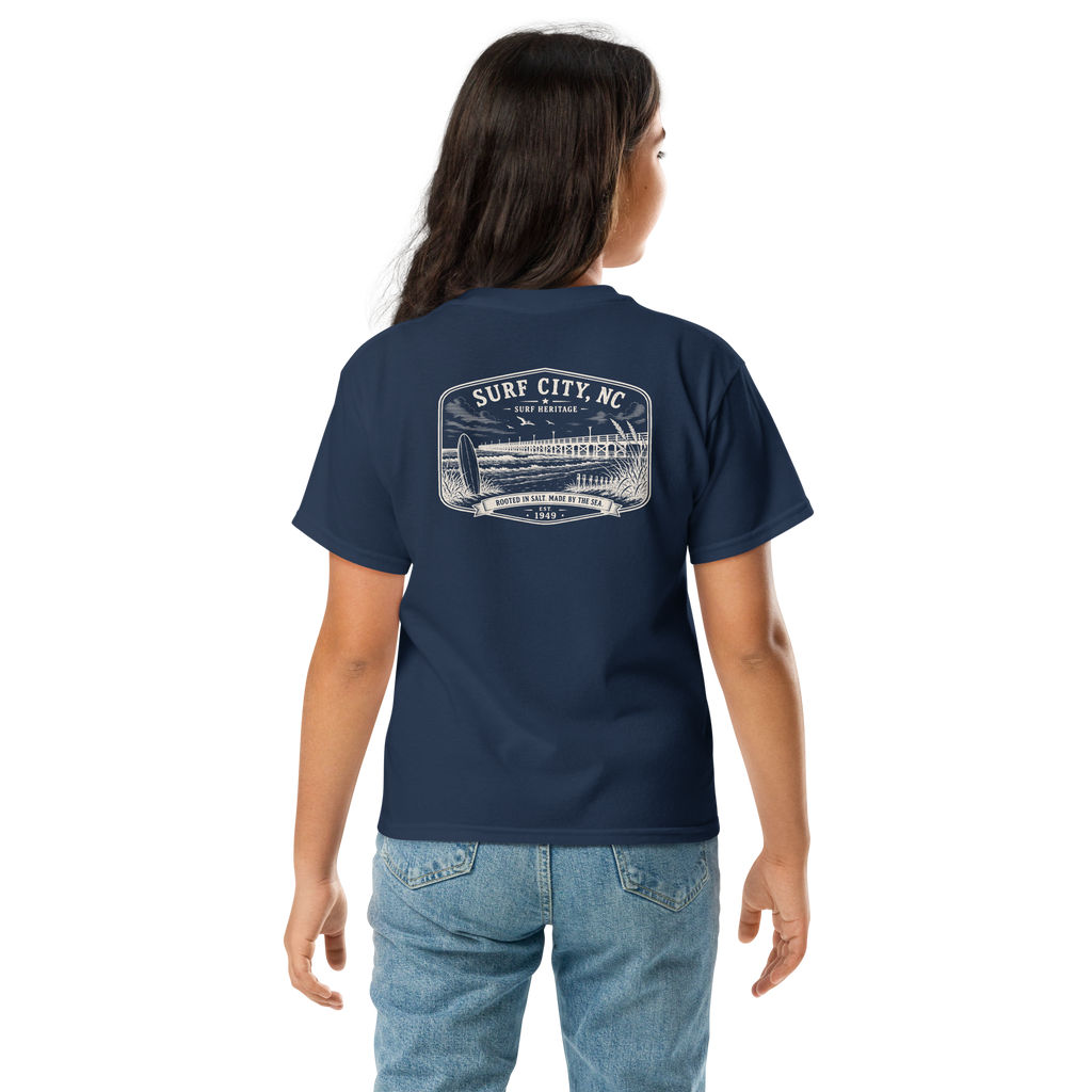 Surf City, NC - Surf Heritage - Youth Classic Tee