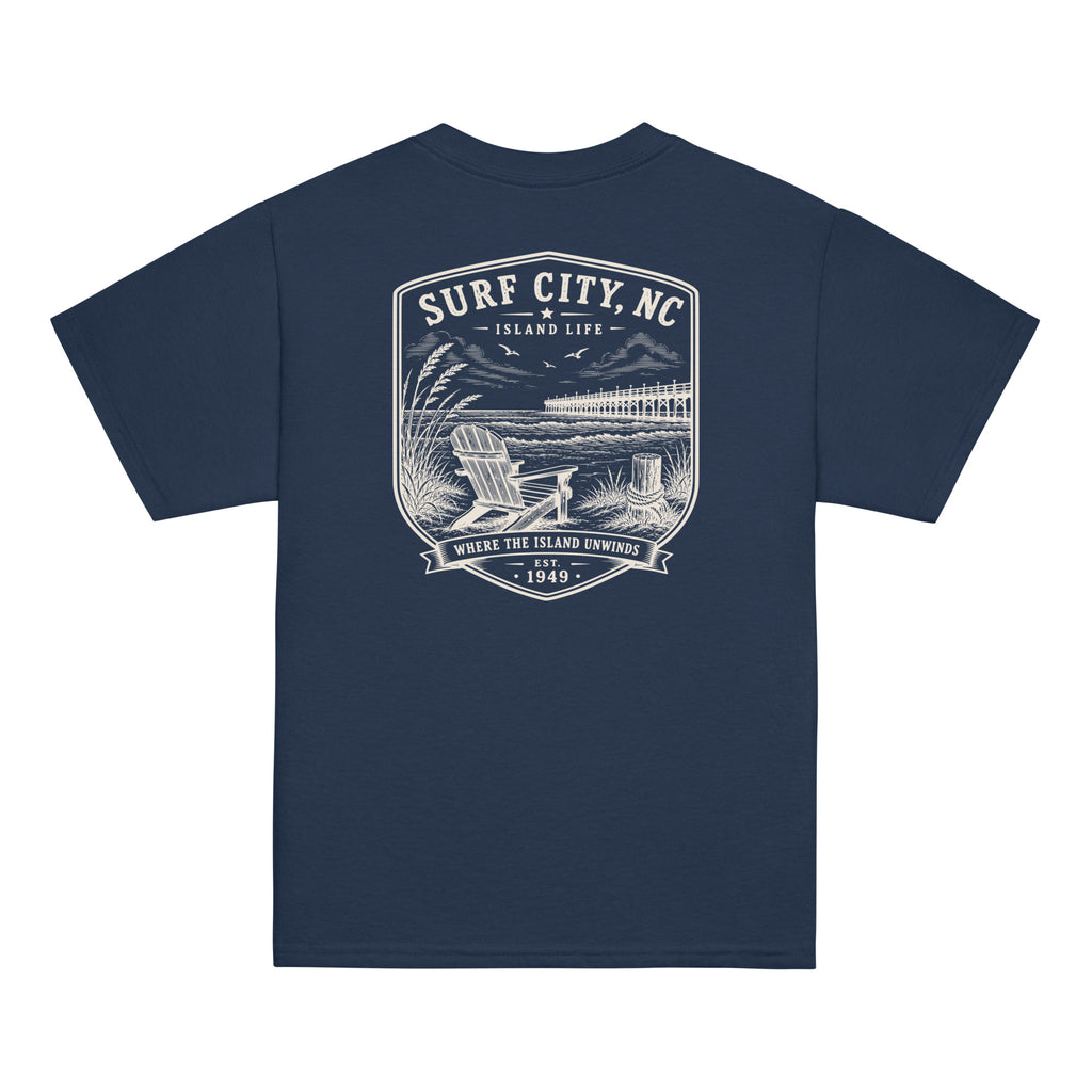 Surf City, NC - Island Life - Youth Classic Tee