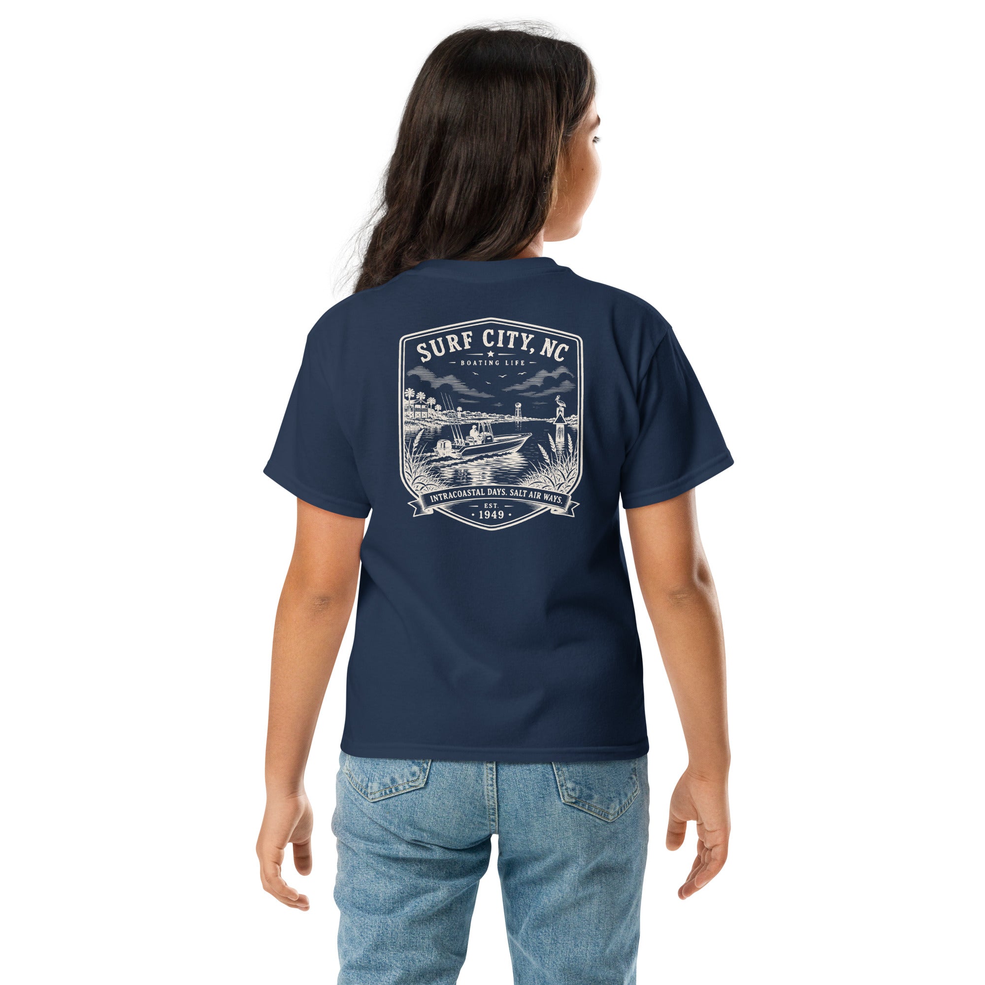 Surf City, NC - Boating Life - Youth Classic Tee