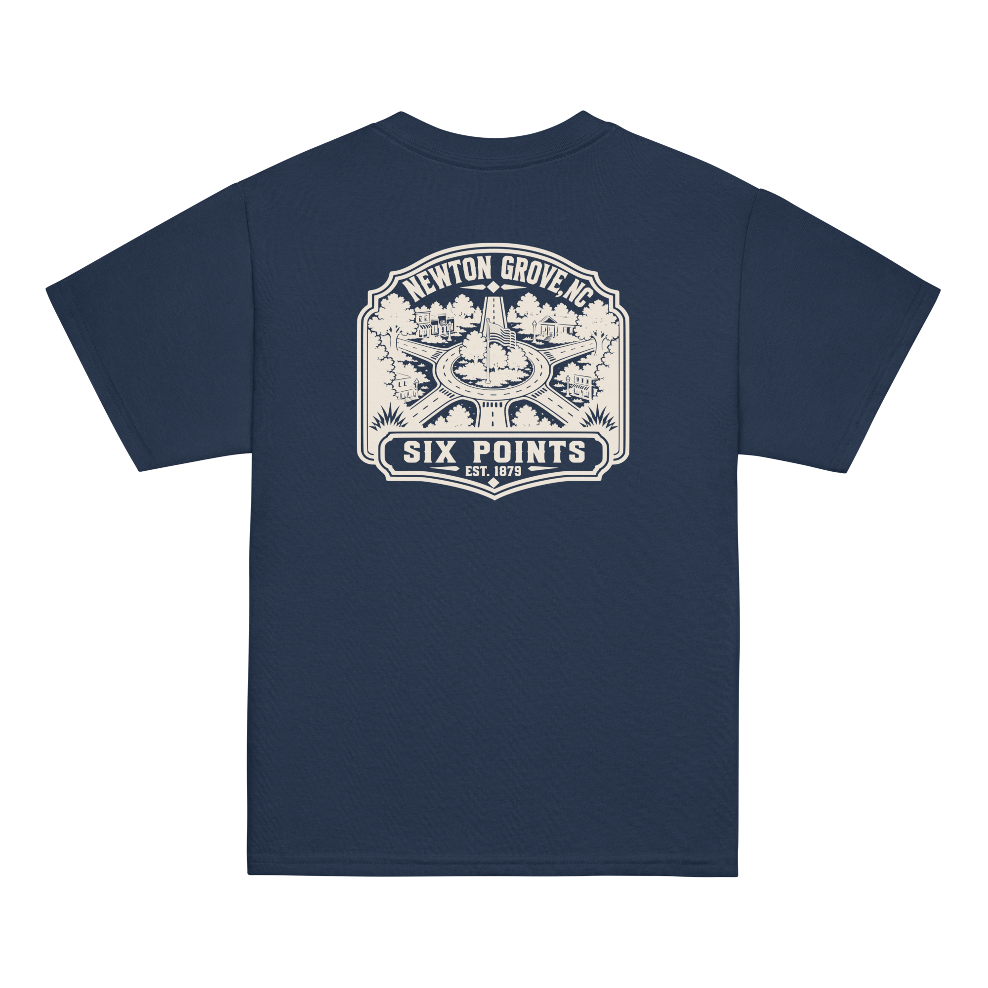 Newton Grove, NC - Six Points - Youth Classic Tee