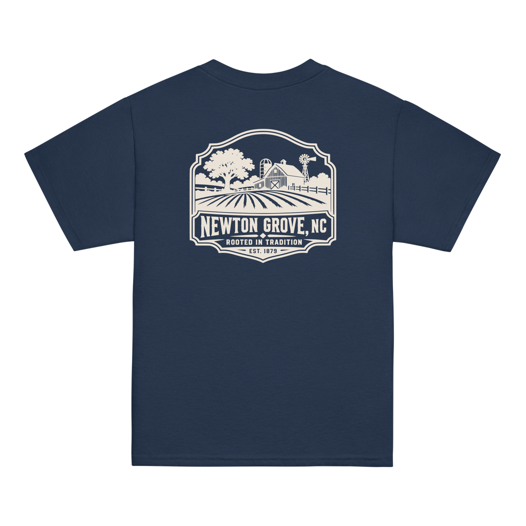 Newton Grove, NC - Farm Heritage - Youth Classic Tee