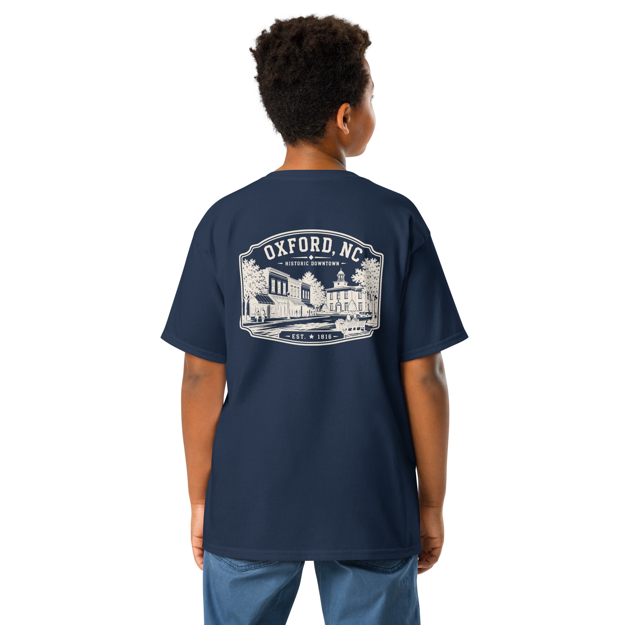 Oxford, NC - Historic Downtown - Youth Classic Tee