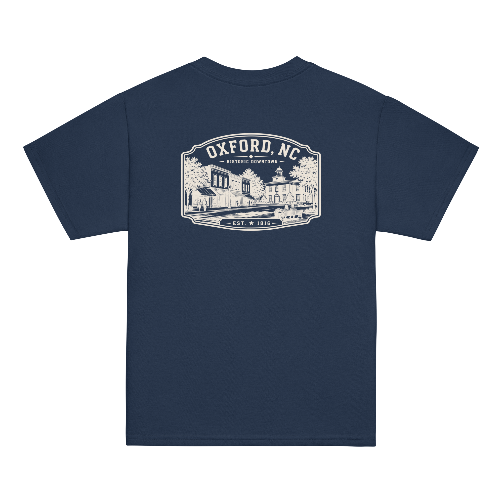 Oxford, NC - Historic Downtown - Youth Classic Tee