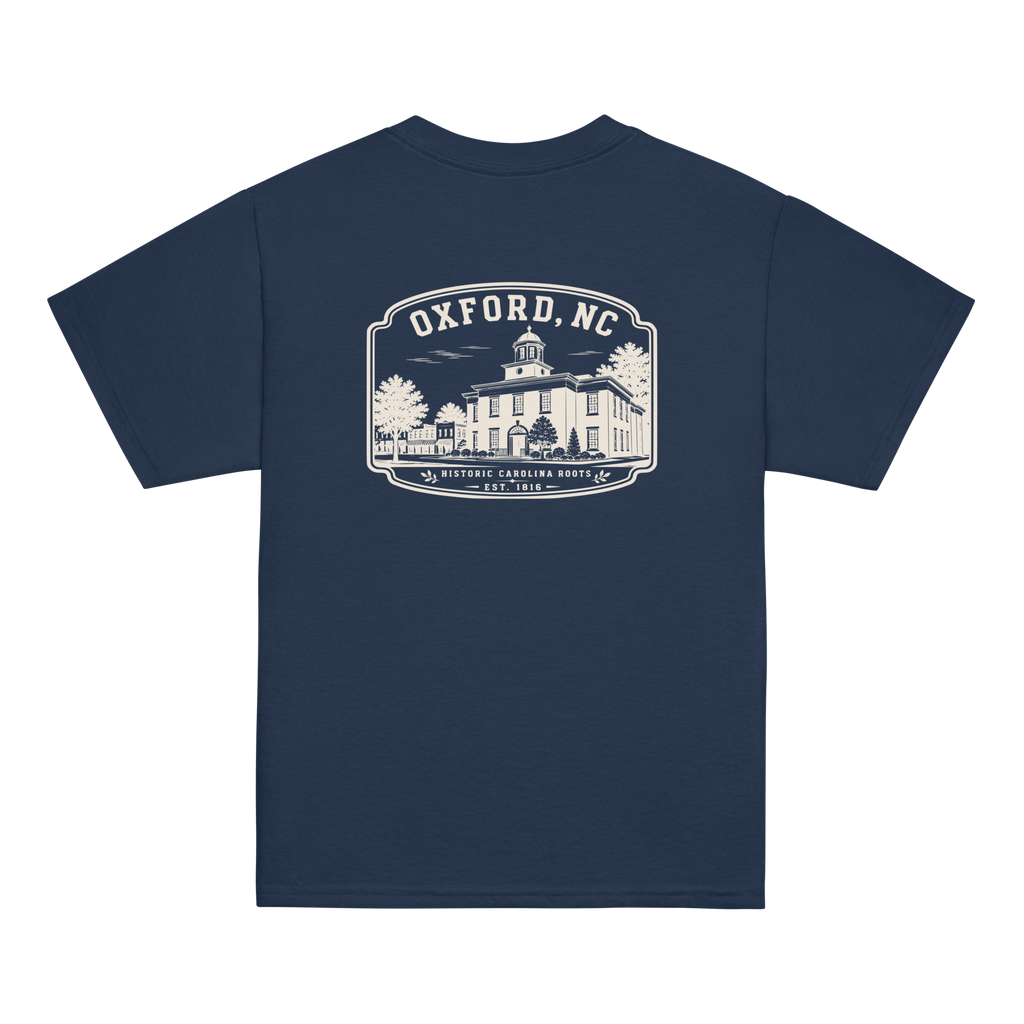 Oxford, NC - Historic Courthouse - Youth Classic Tee