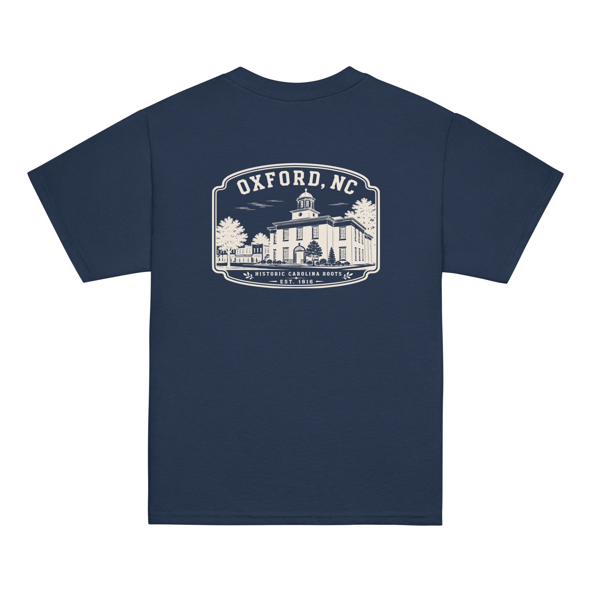 Oxford, NC - Historic Courthouse - Youth Classic Tee