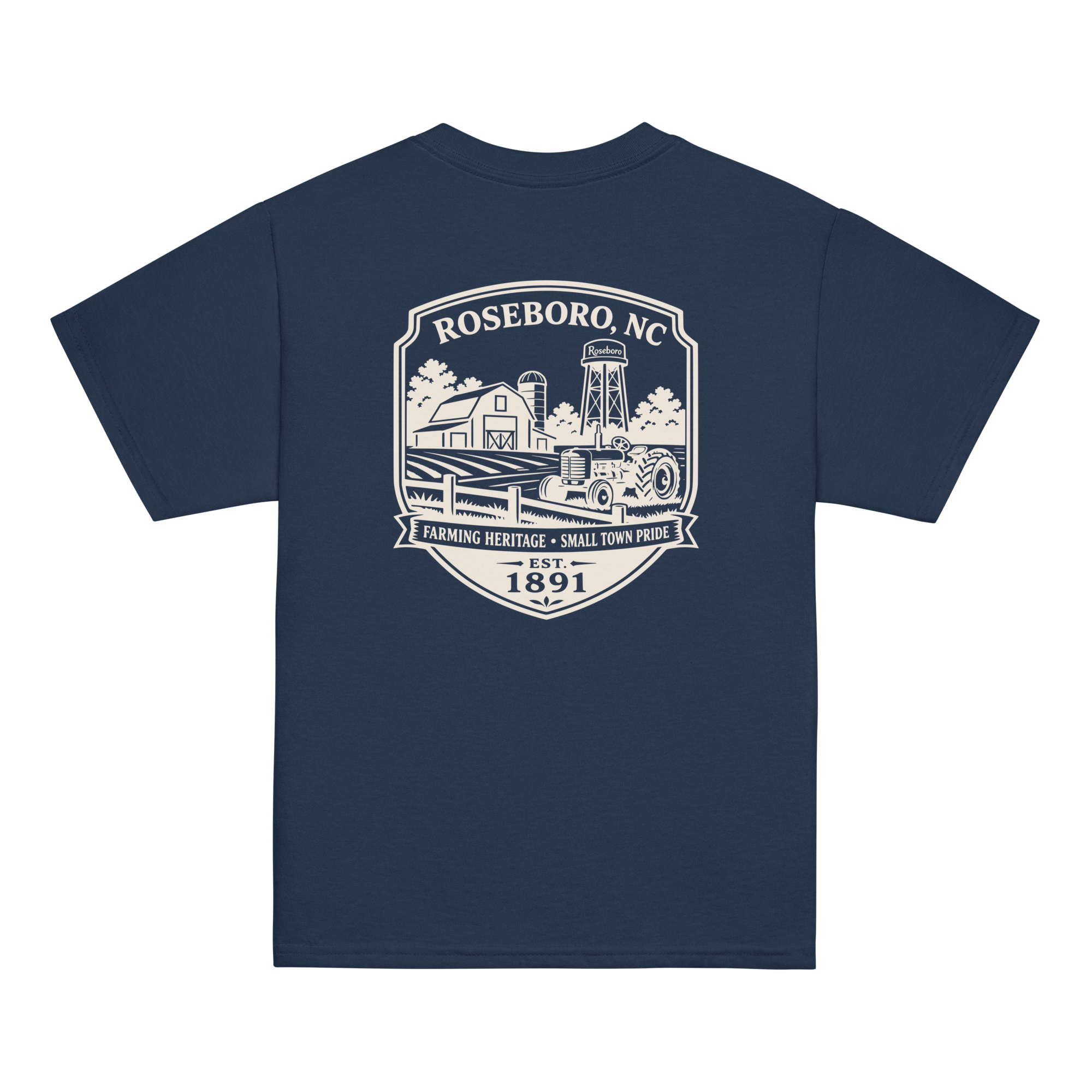 Roseboro, NC - Farm Country - Youth Classic Tee