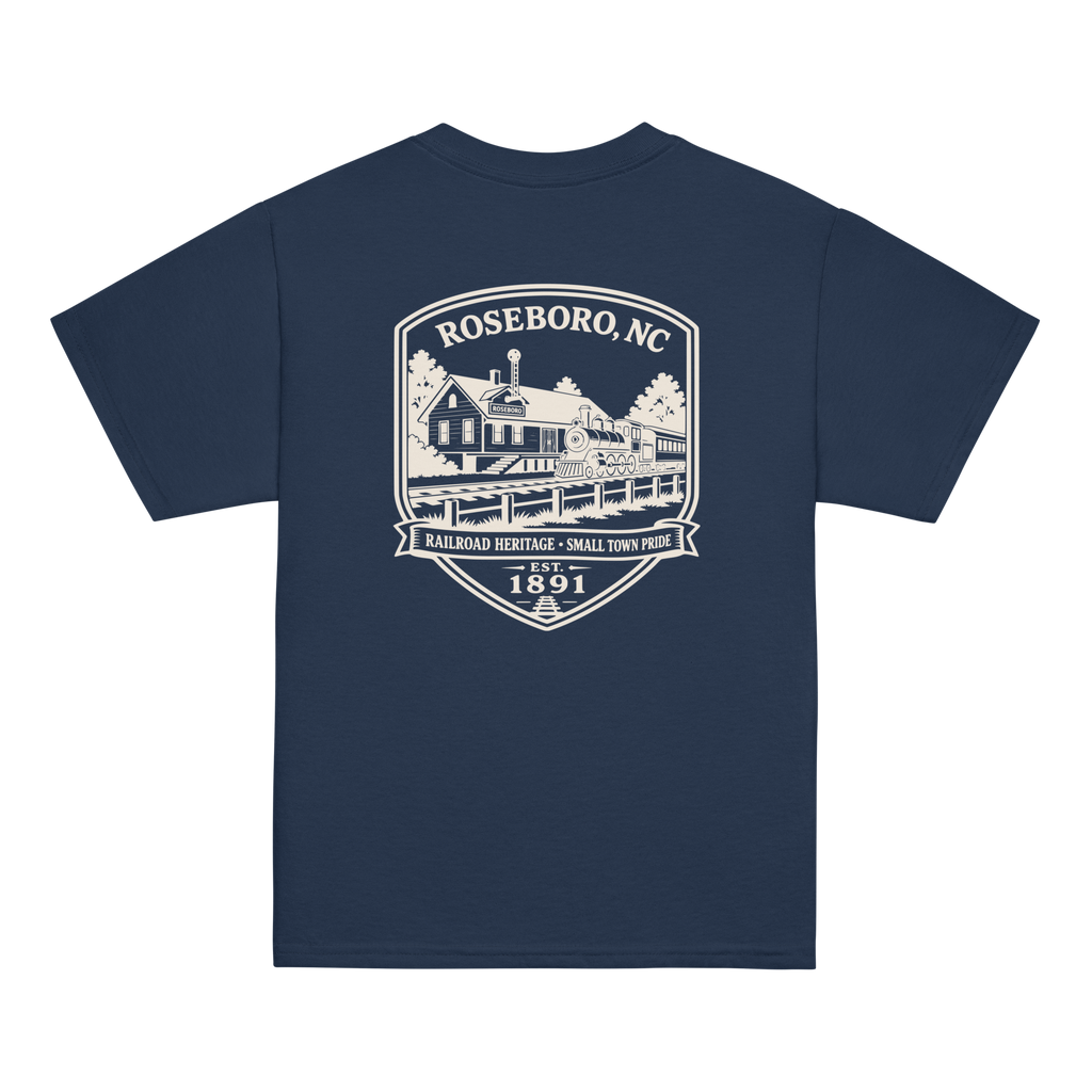 Roseboro, NC - Railroad Town - Youth Classic Tee
